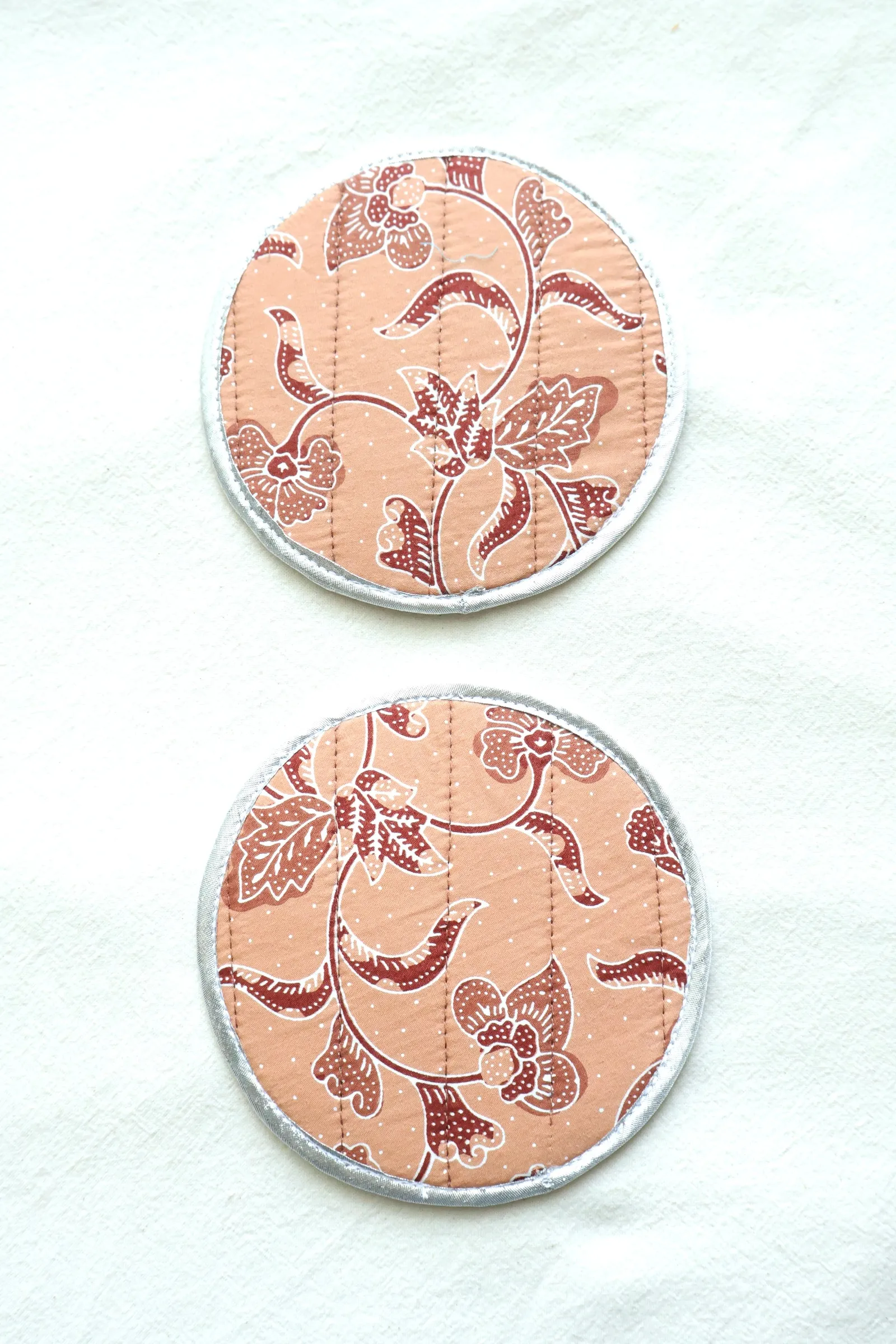 Batik Coaster - Tea Time ( Set of 2 )