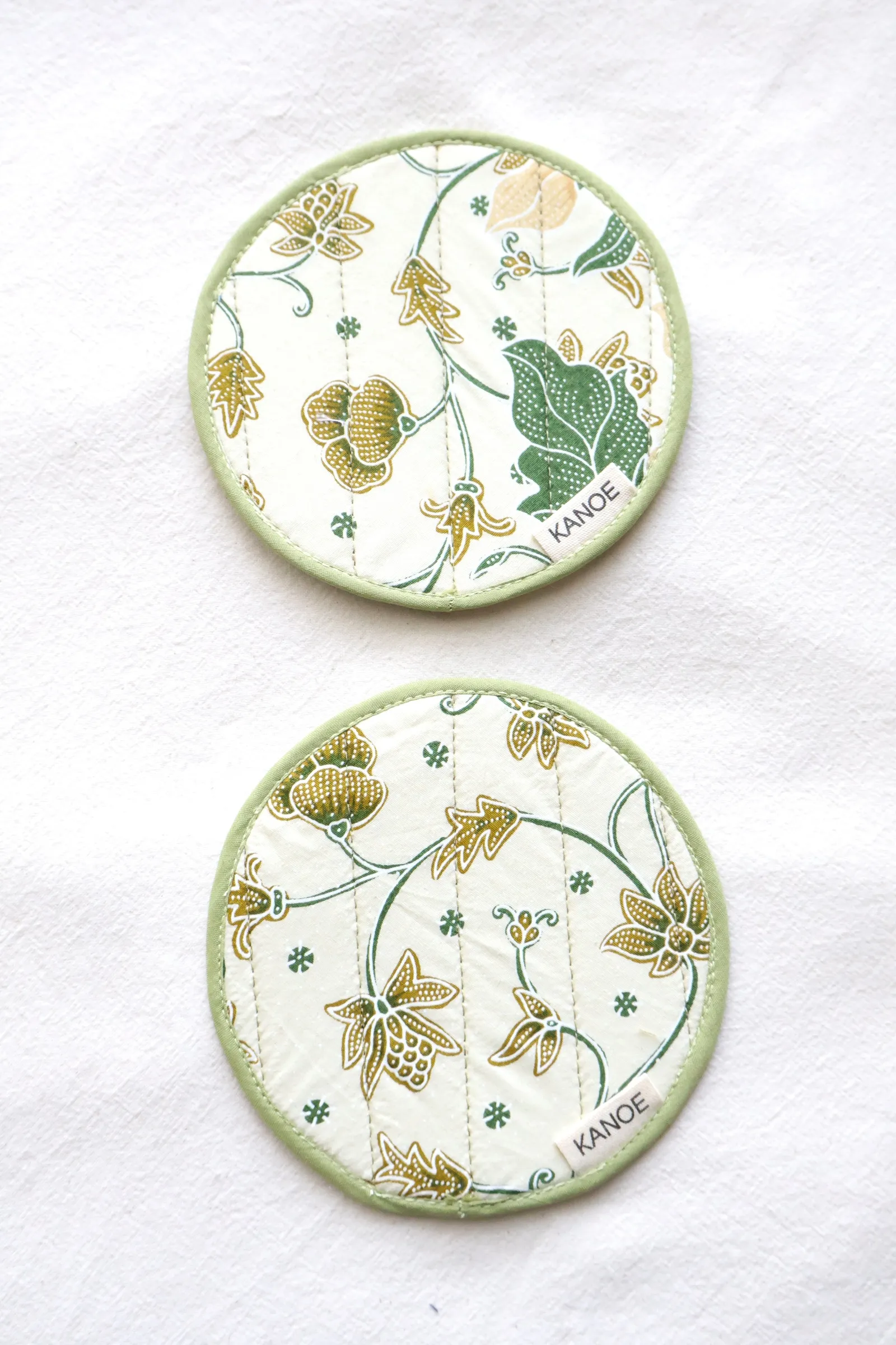 Batik Coaster - Pinapple Cooler ( Set of 2 )