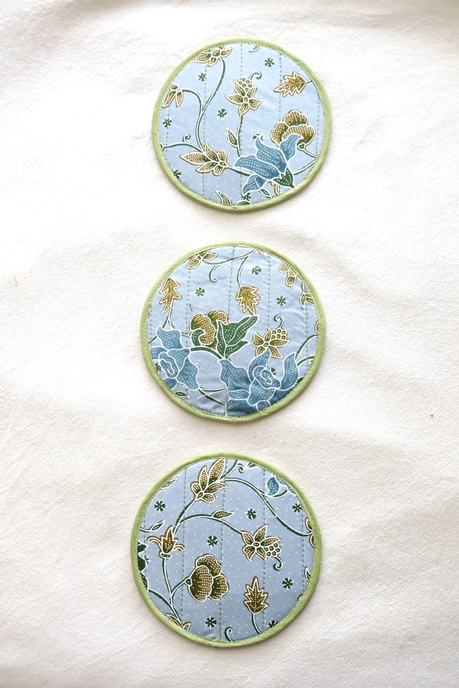 Batik Coaster - Air Kosong ( Set of 3 )