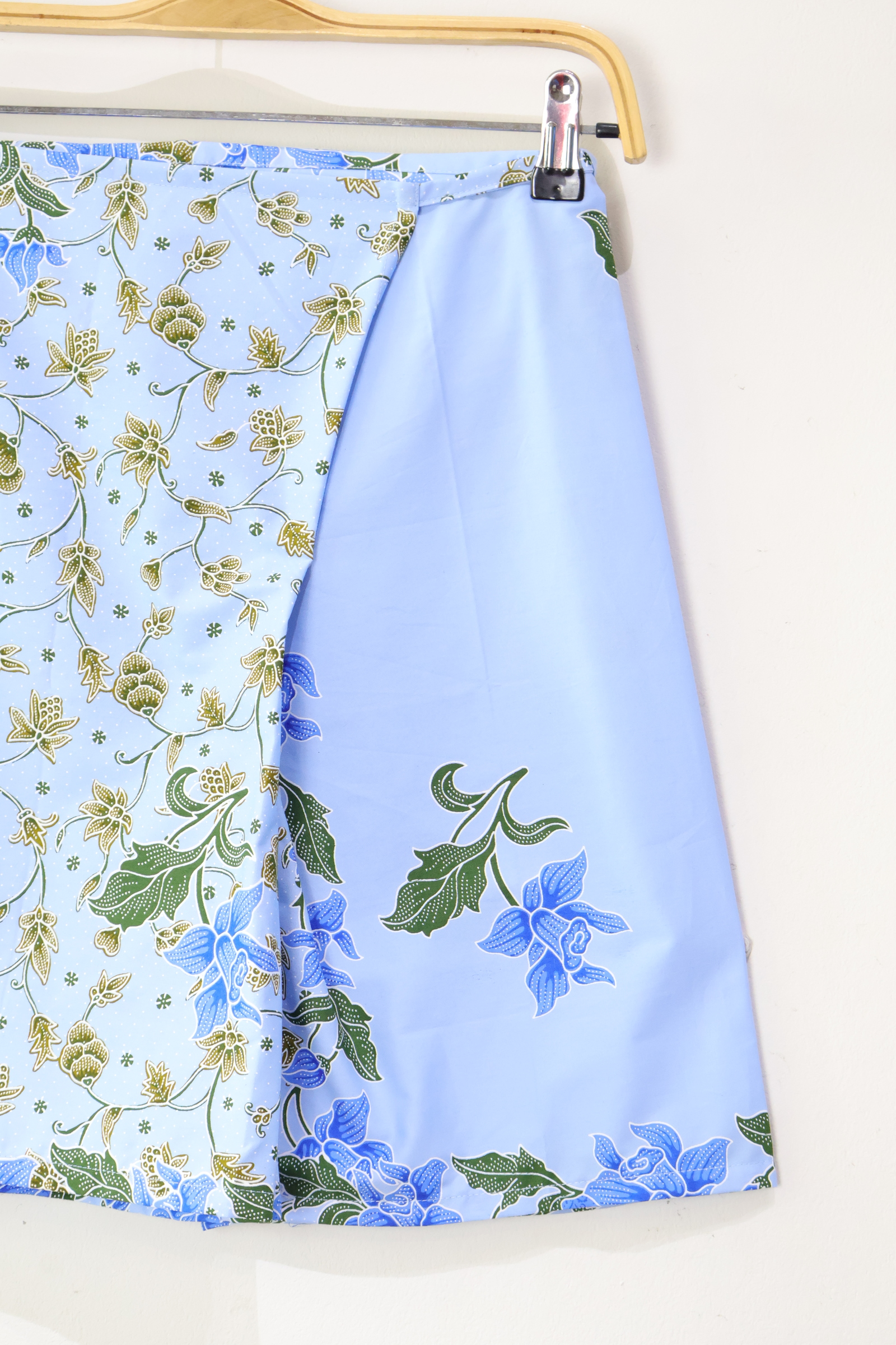 Lounge Wrap Shorts - Marshmallow Blue 