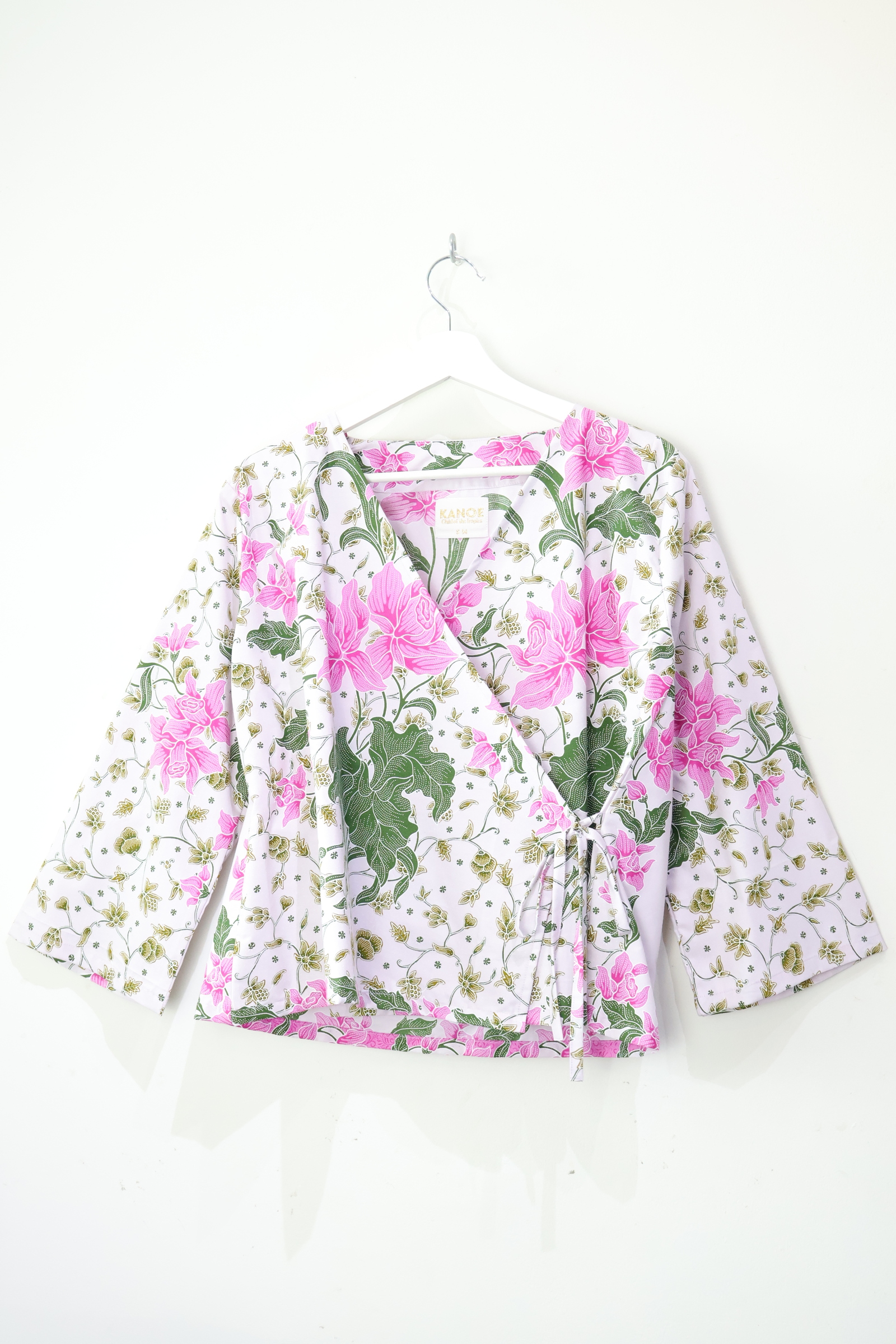 Lounge Wrap Top - Sweet Pea 