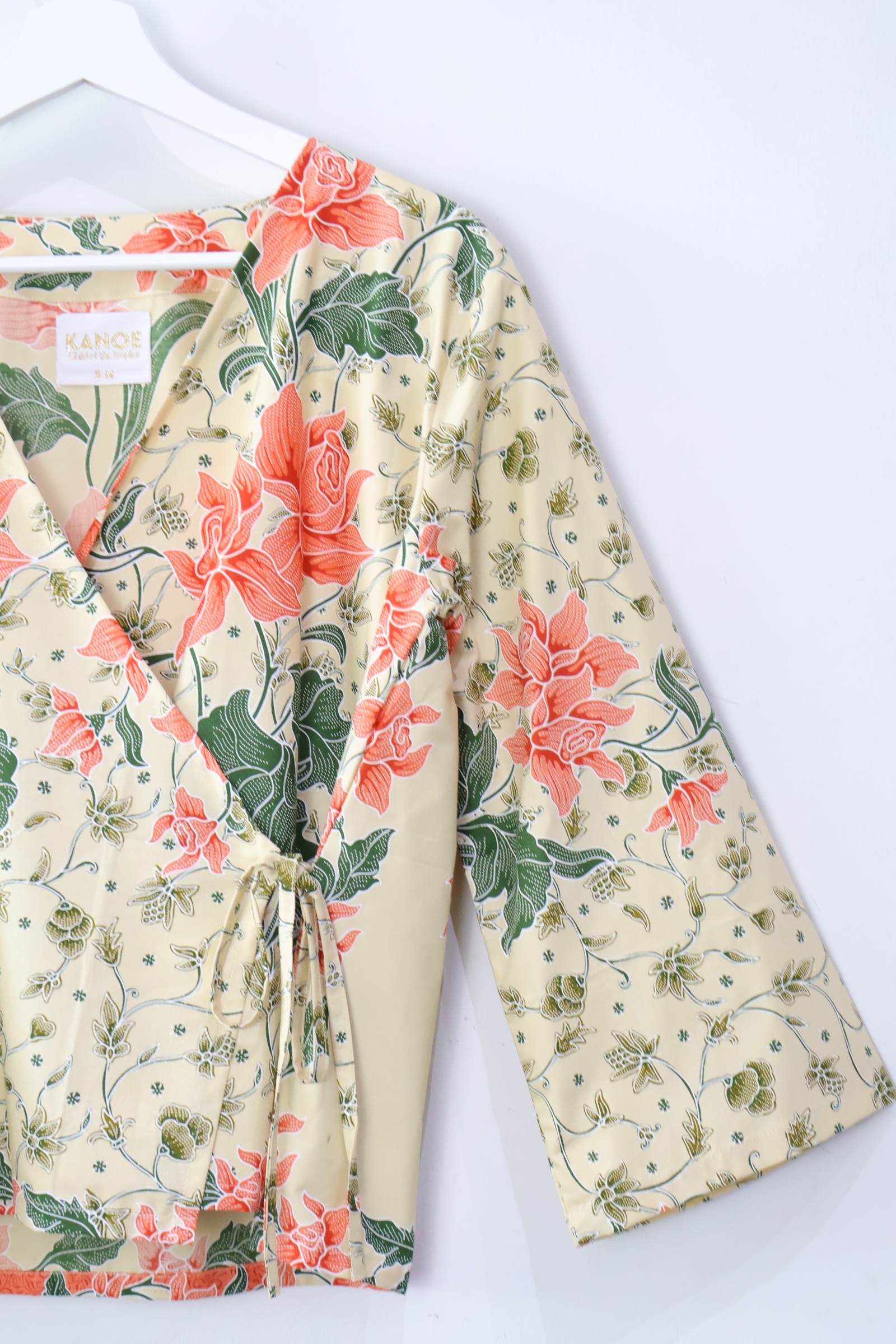Lounge Wrap Top - Butter Mochi