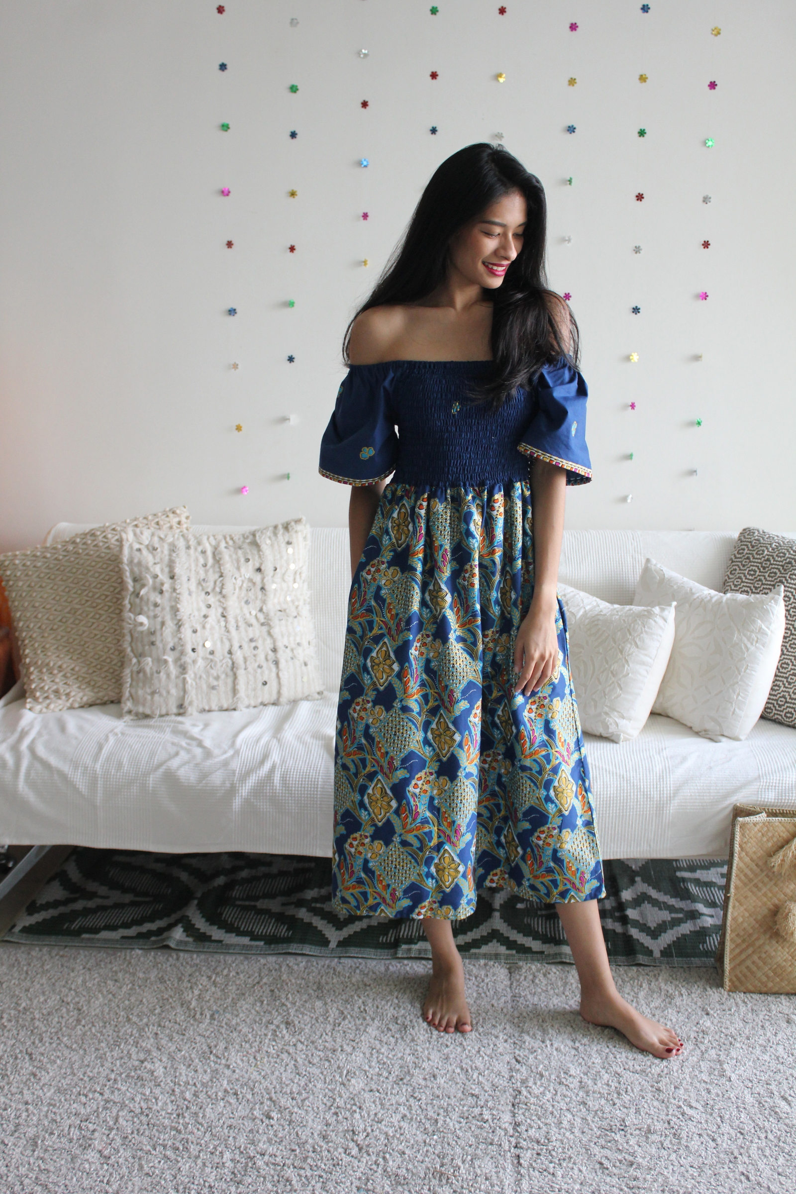 Puteri Dress - blue