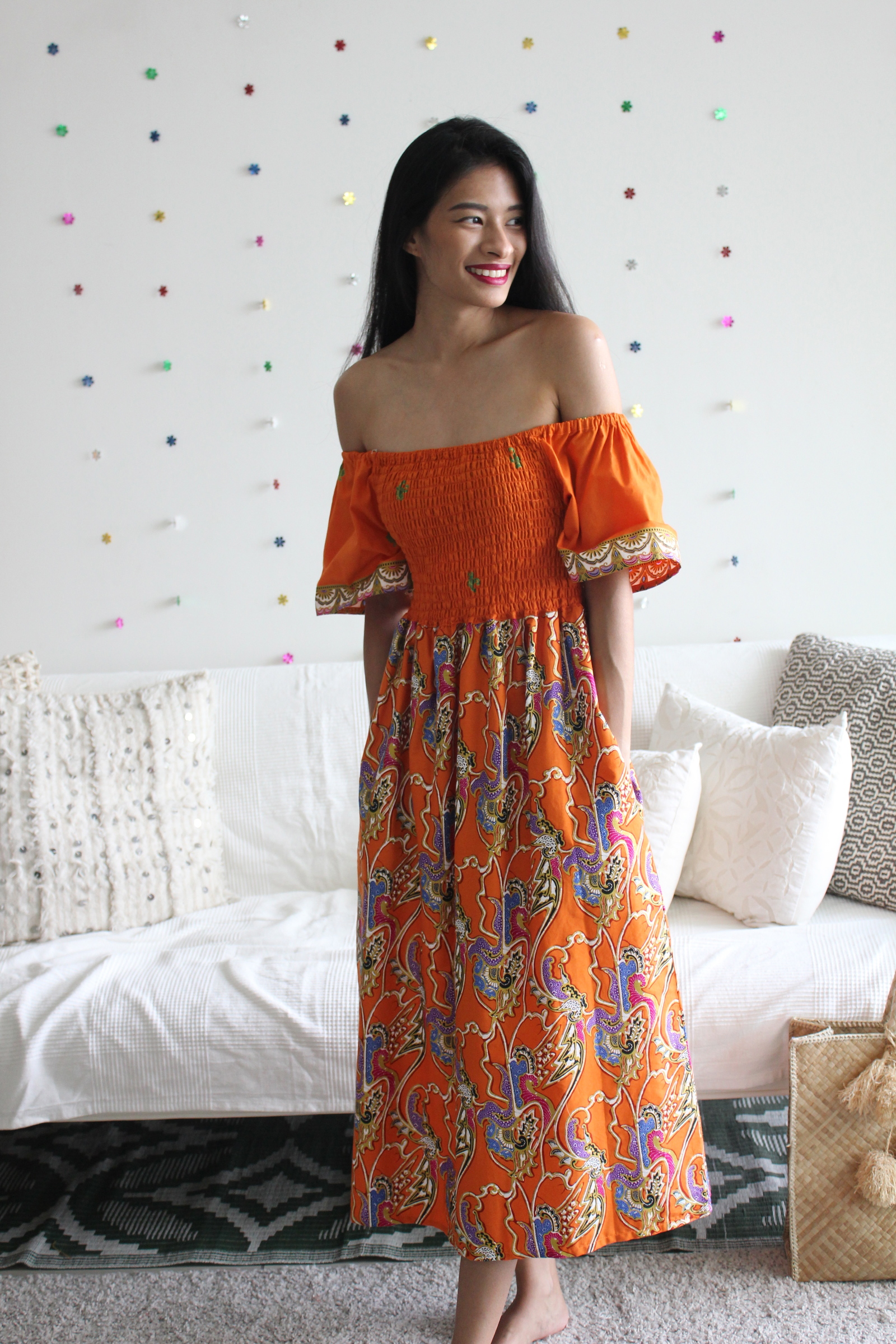 Puteri Dress - Sunkist