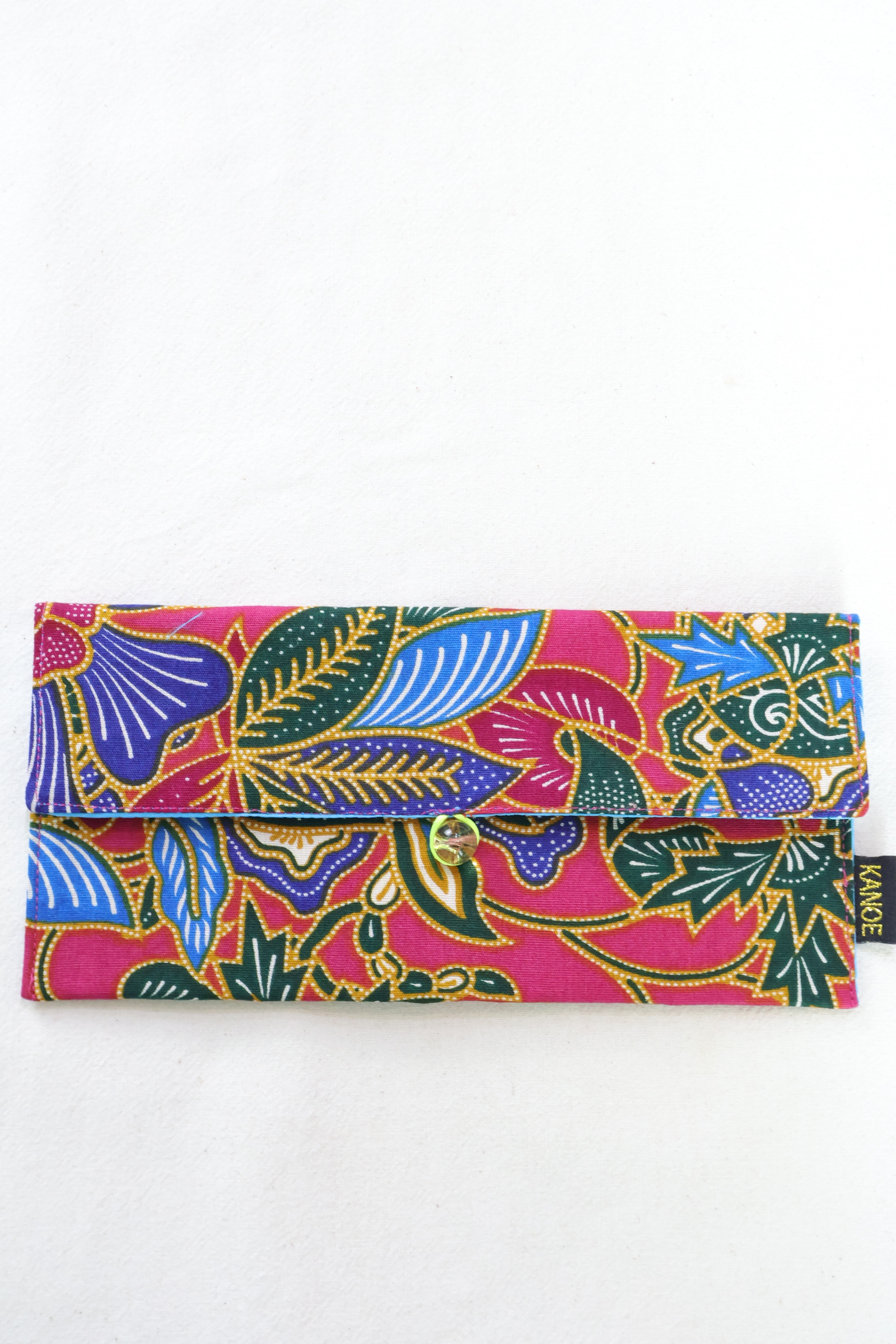 Batik Envelope w/ Bead Button - Renna