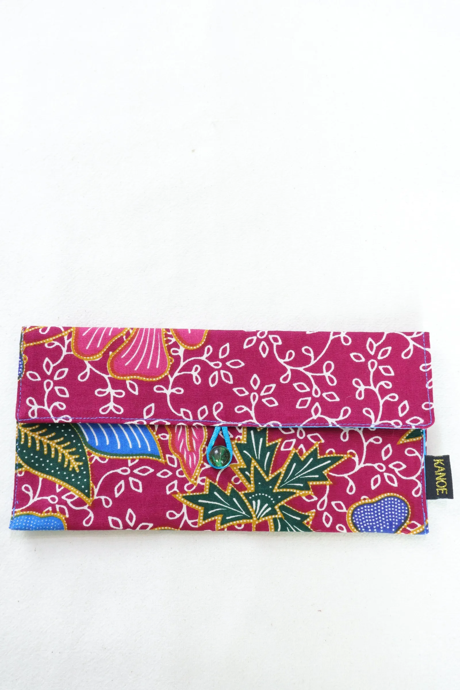Batik Envelope w/ Bead Button - Sierra