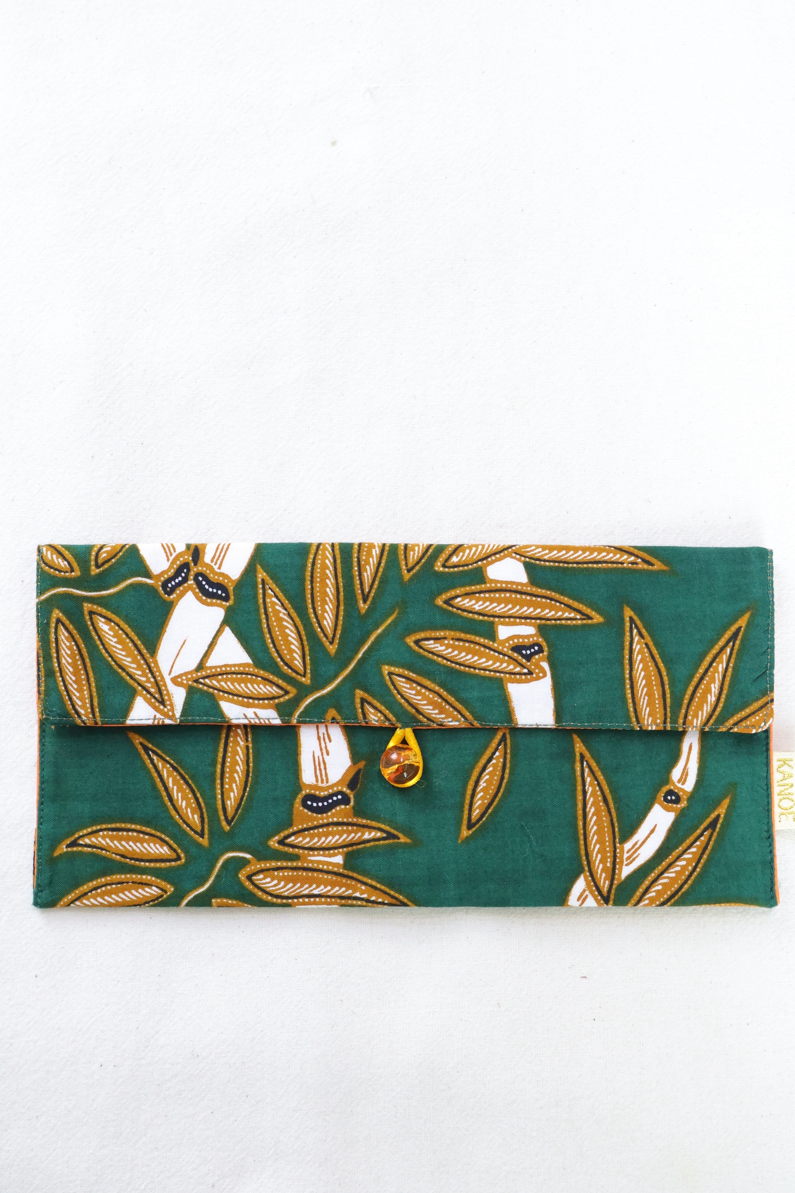 Batik Envelope w/ Bead Button - Roney