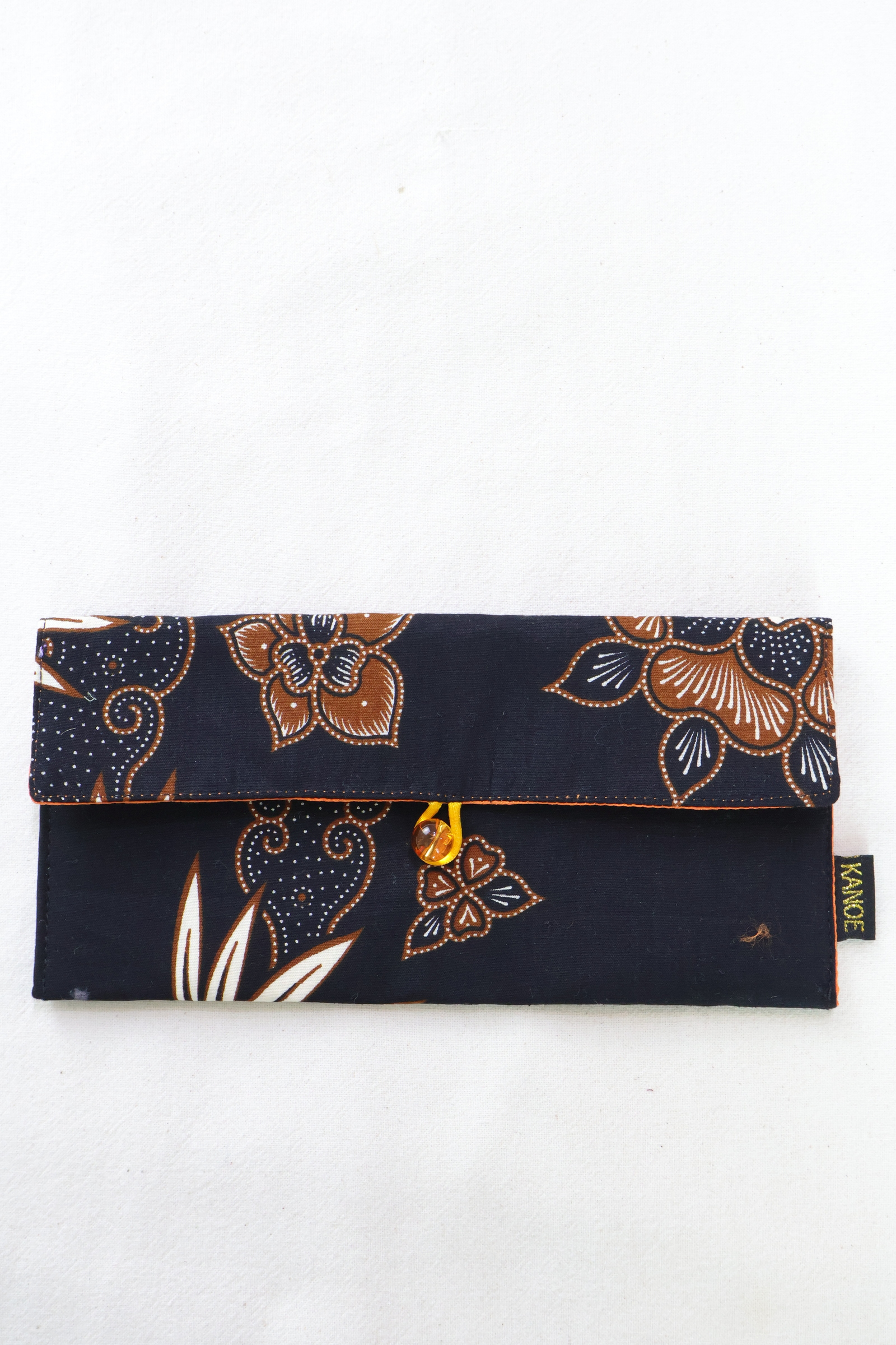 Batik Envelope w/ Bead Button - Kairo