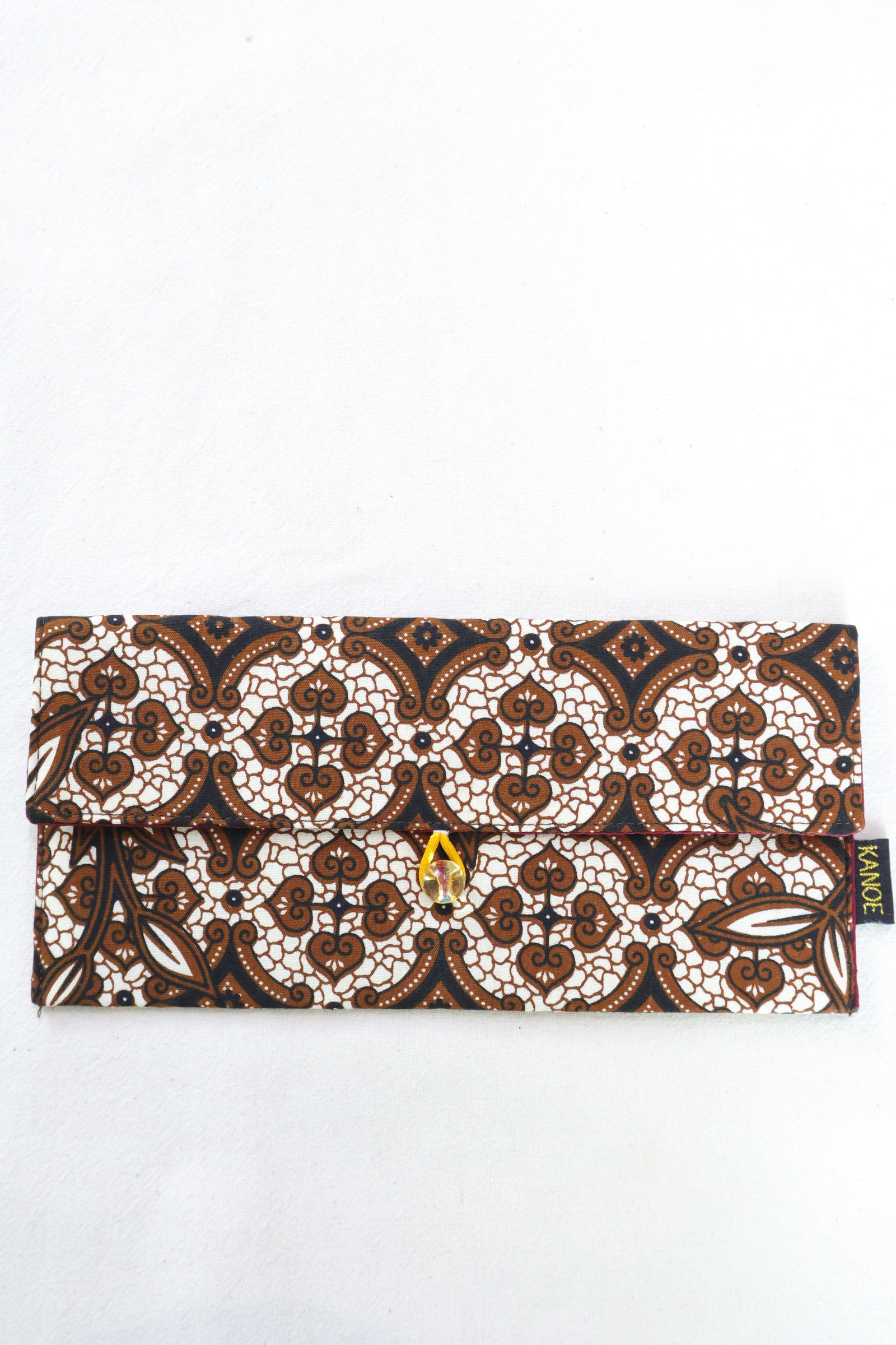 Batik Envelope w/ Bead Button - Remi