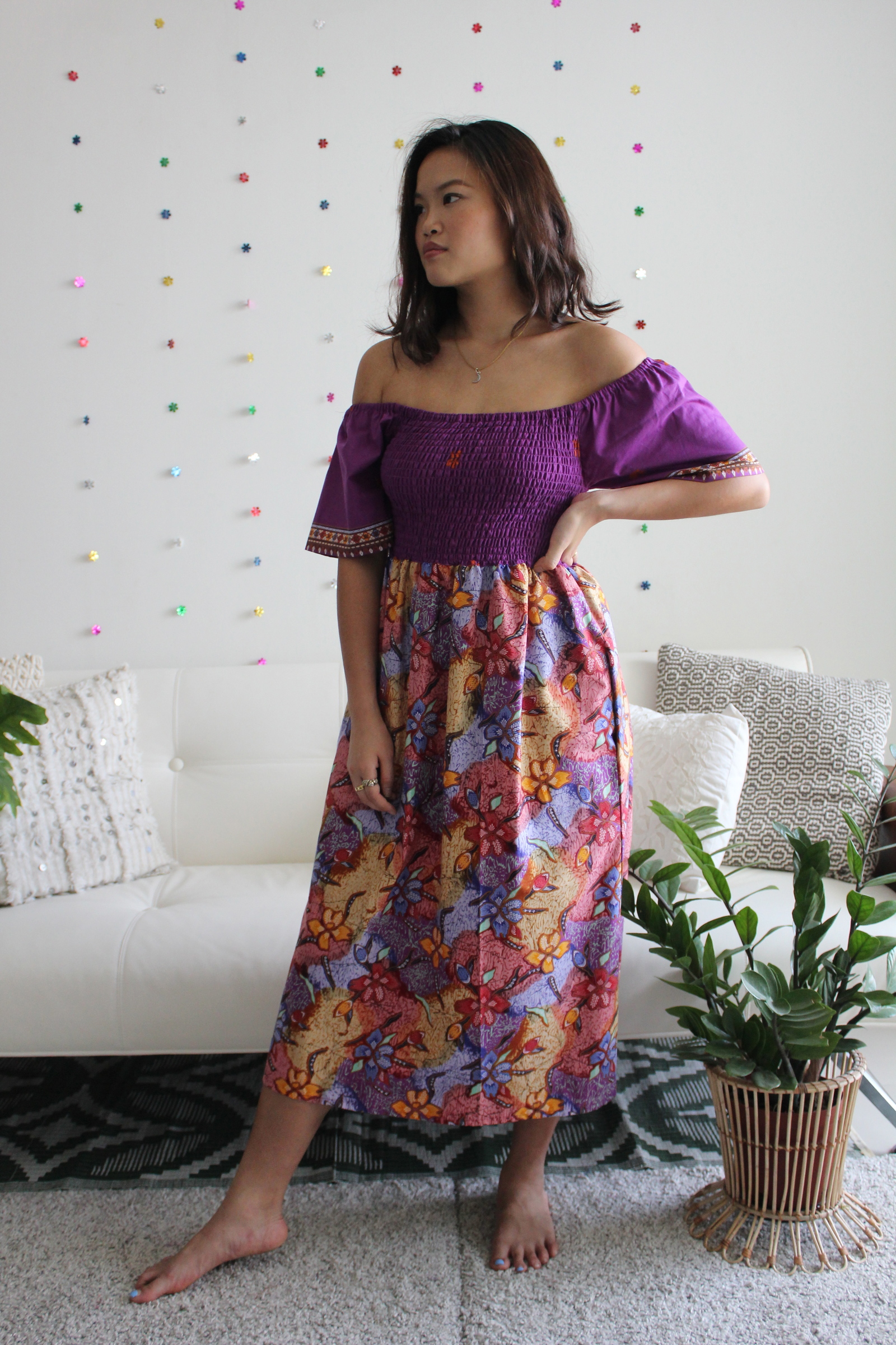 Puteri Dress - Mulberry