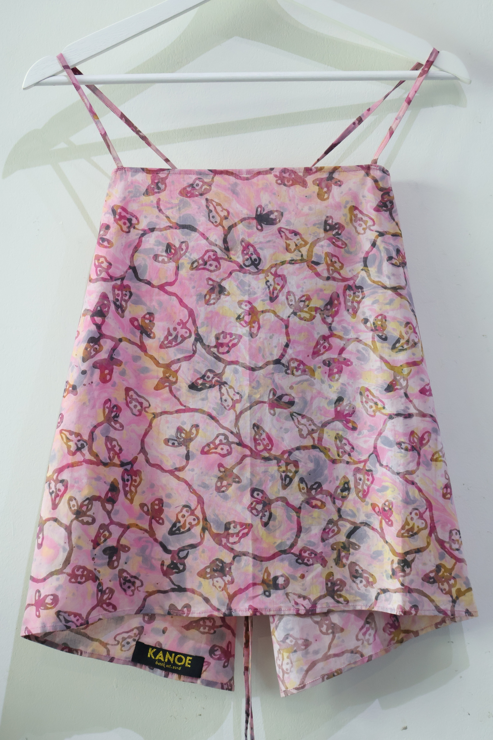 Covey Batik Top - Chestnut Bloom [Handmade]