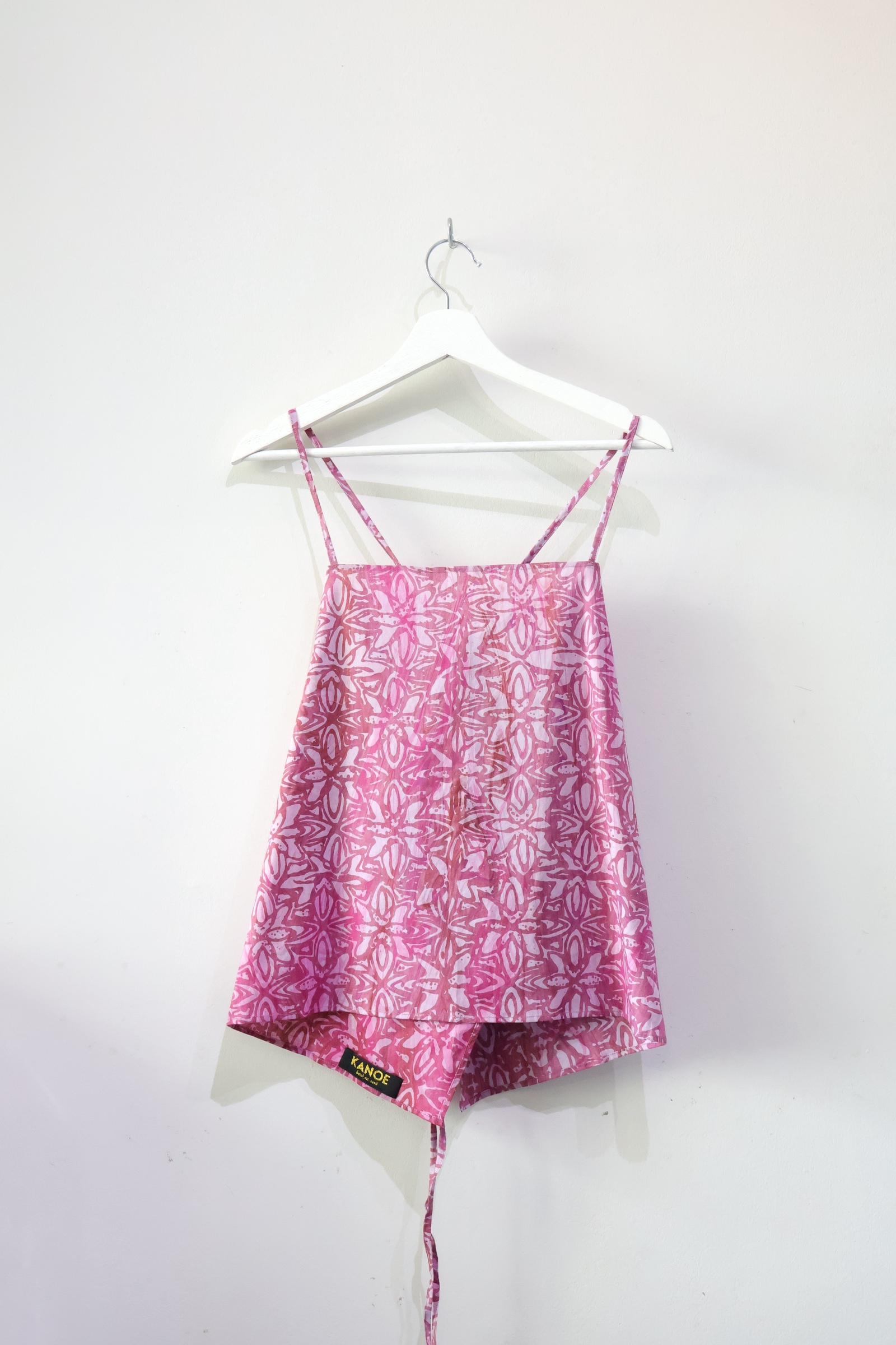 Covey Batik Top - Pink Rein [Handmade]