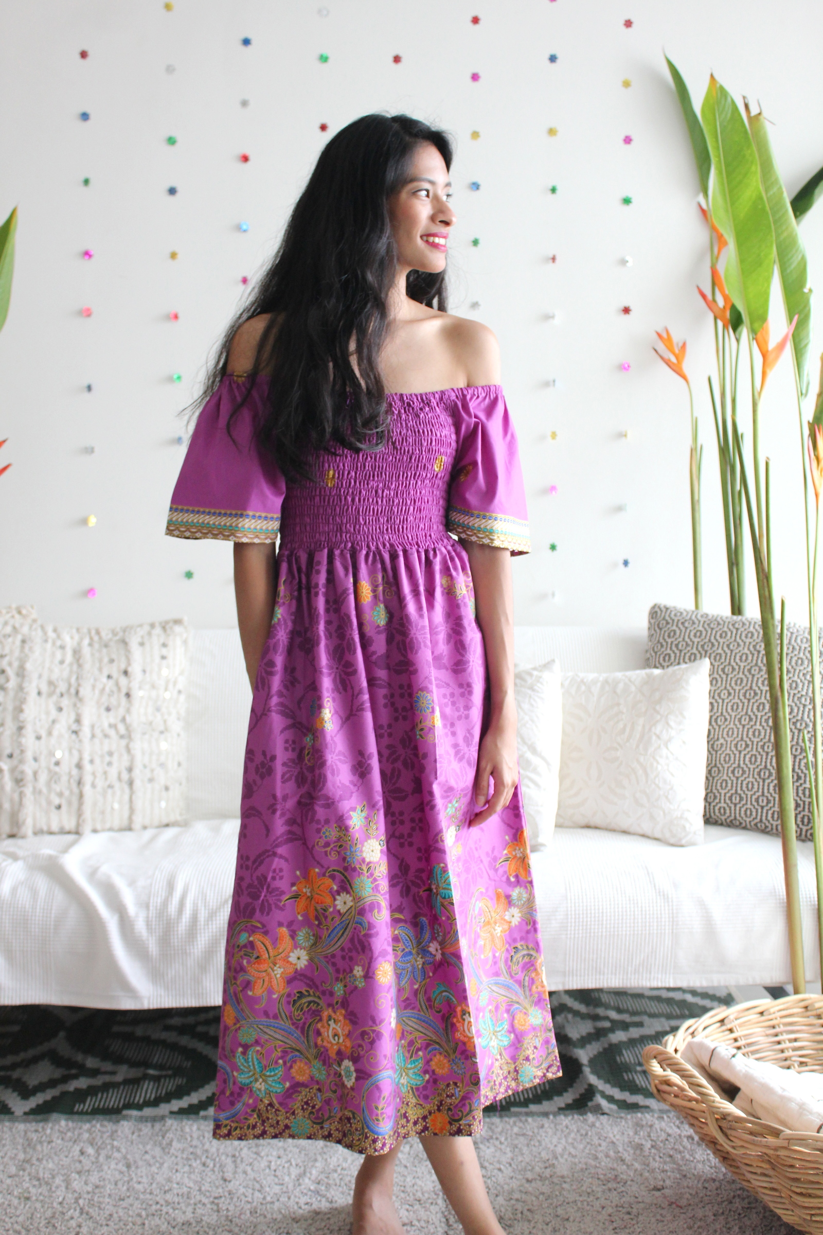 Puteri Dress - Beet