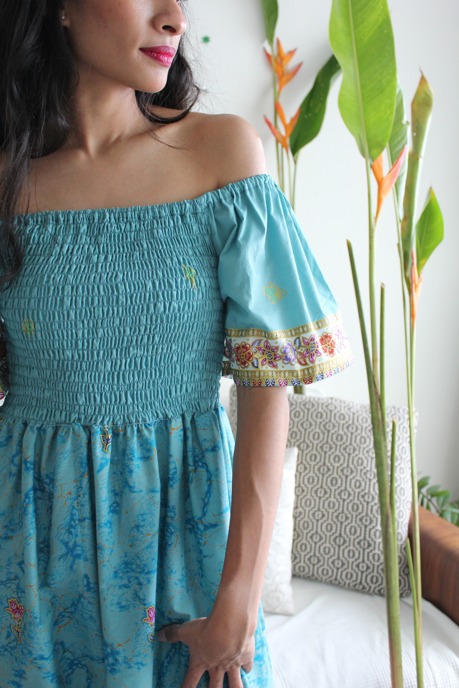 Puteri Dress - Sea Breeze