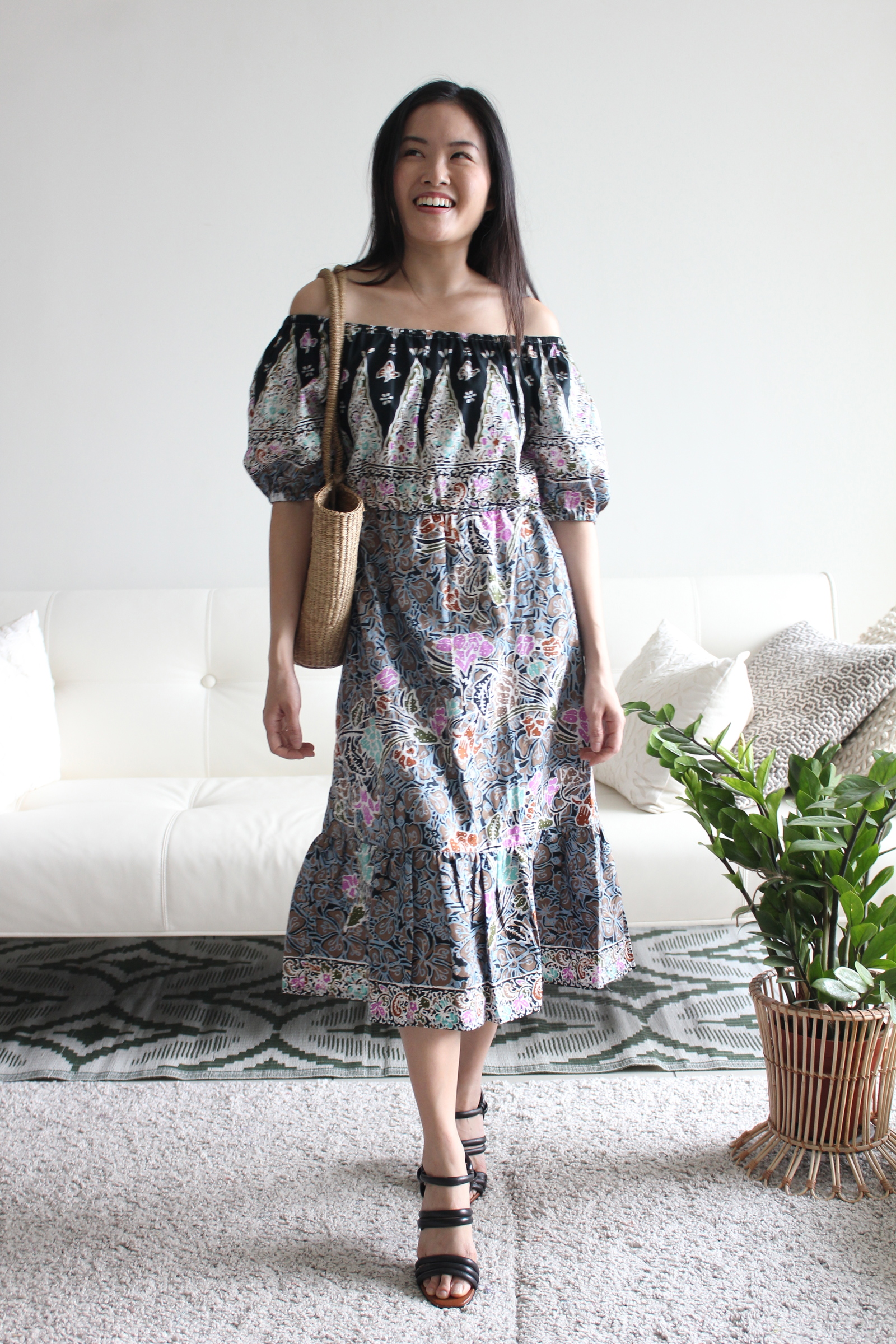 Dailee Batik Dress - Tilly