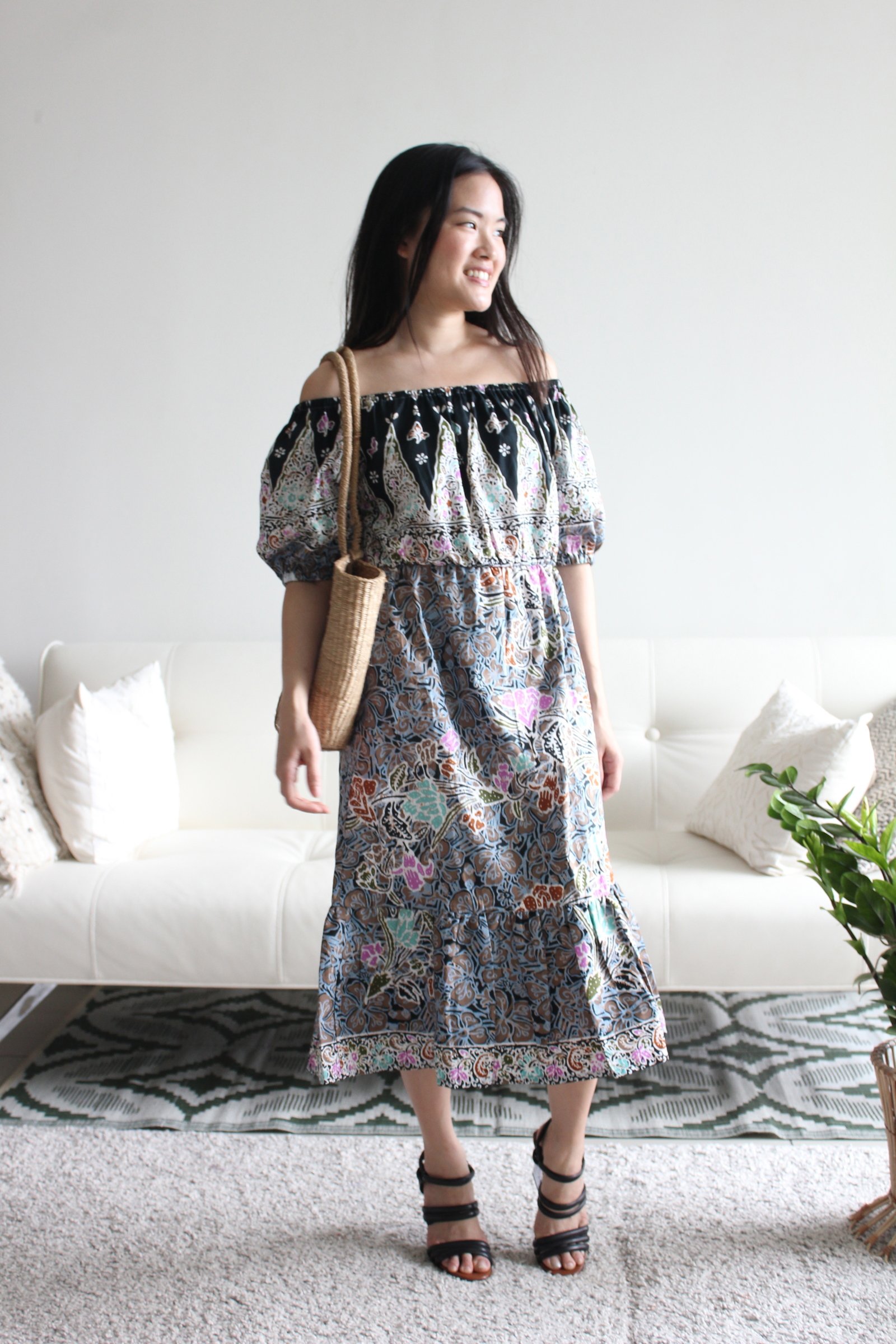 Dailee Batik Dress - Tilly