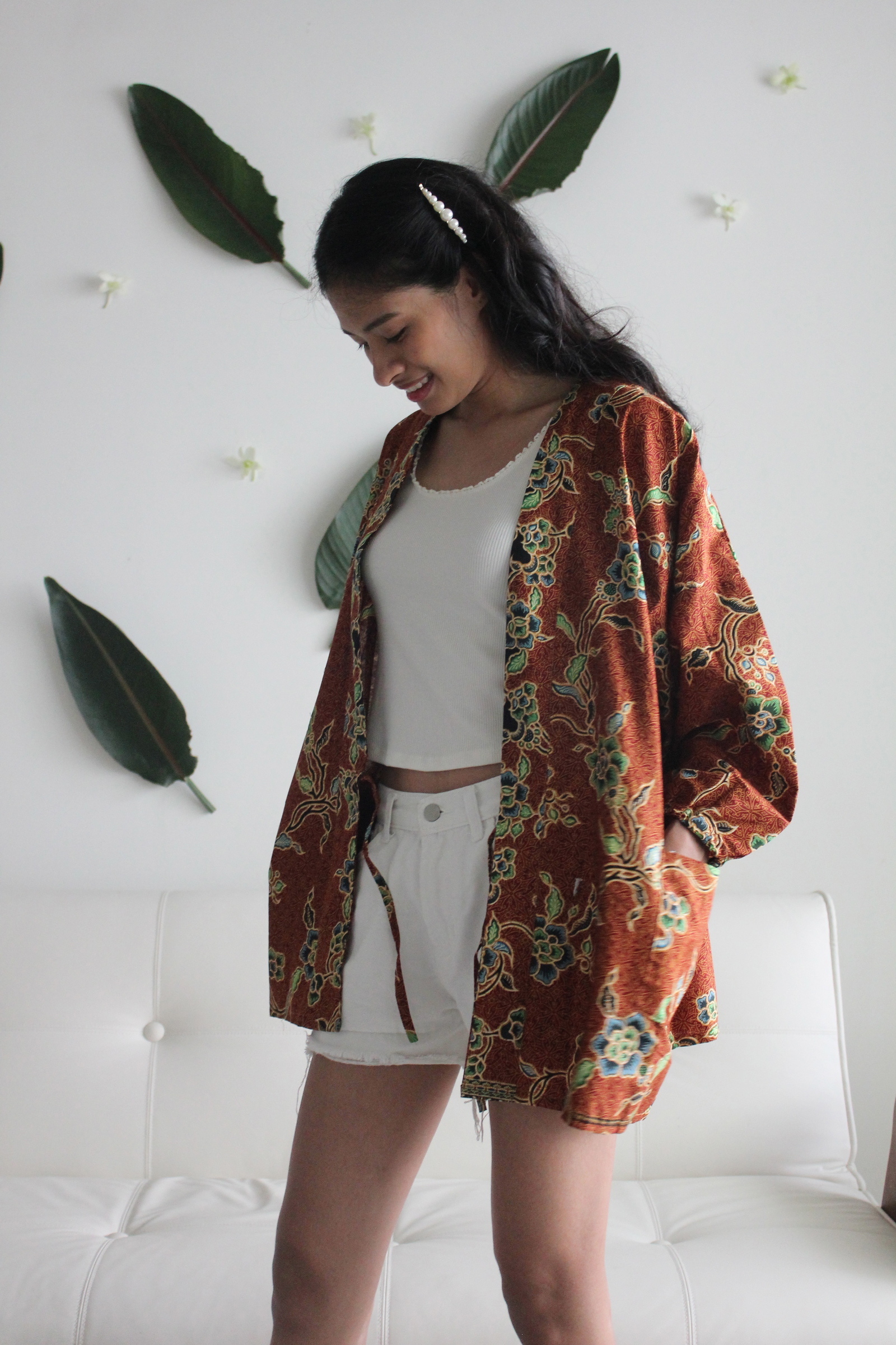 Batik Kimono - Autumn in my heart