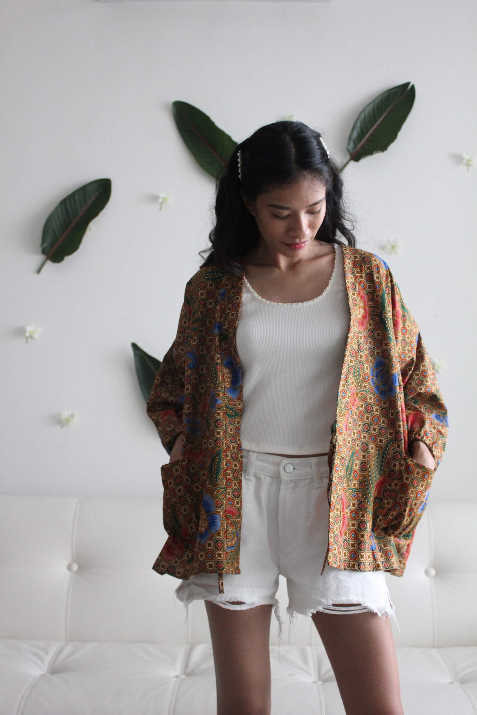 Batik Kimono - Autumn in the tropics