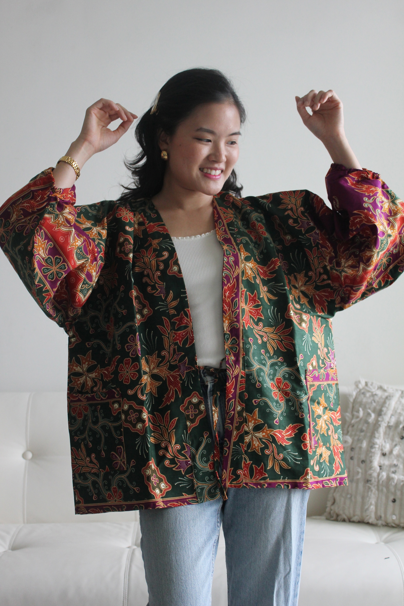 Batik Kimono - Hijau