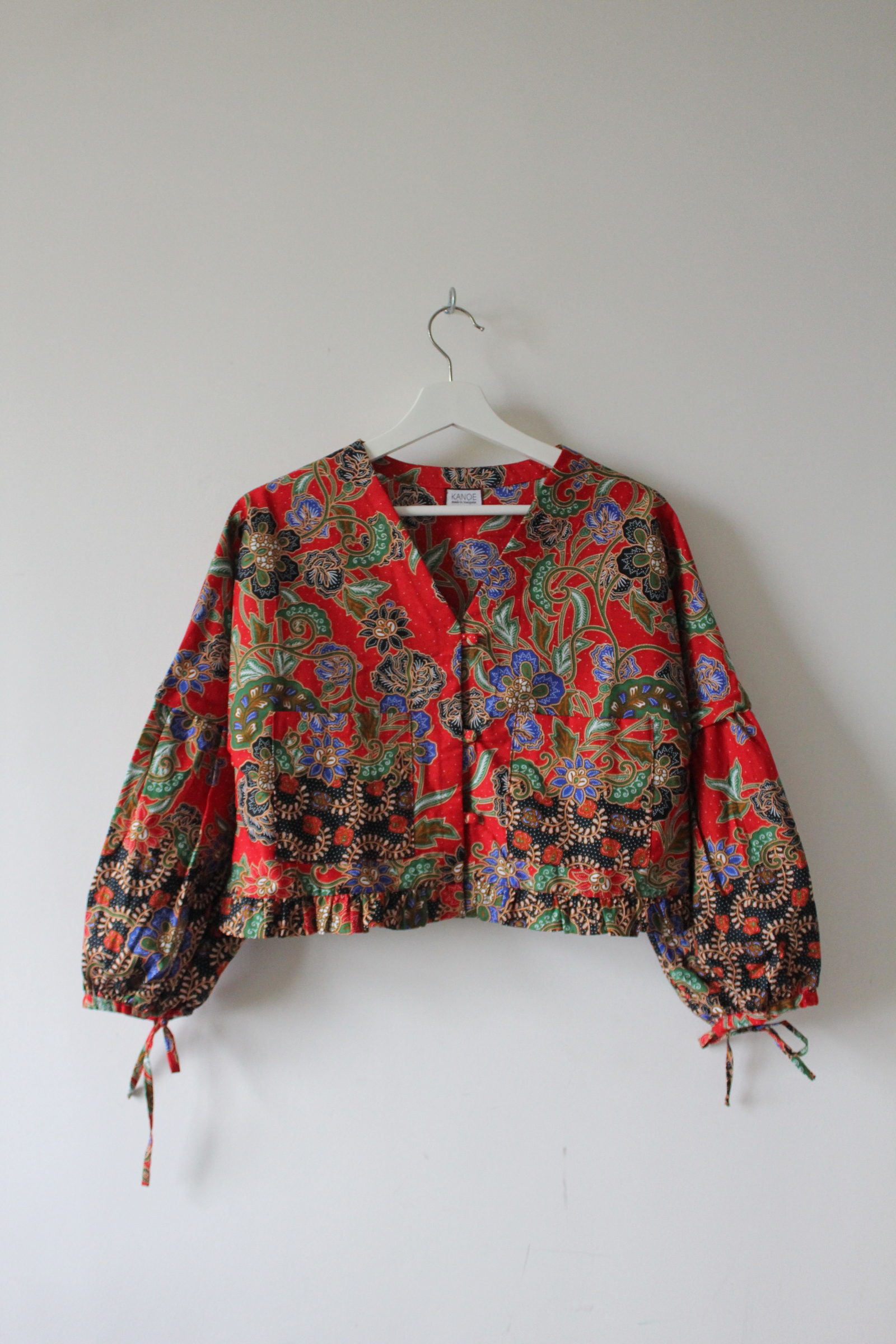 Batik Cropped Jacket - Boom