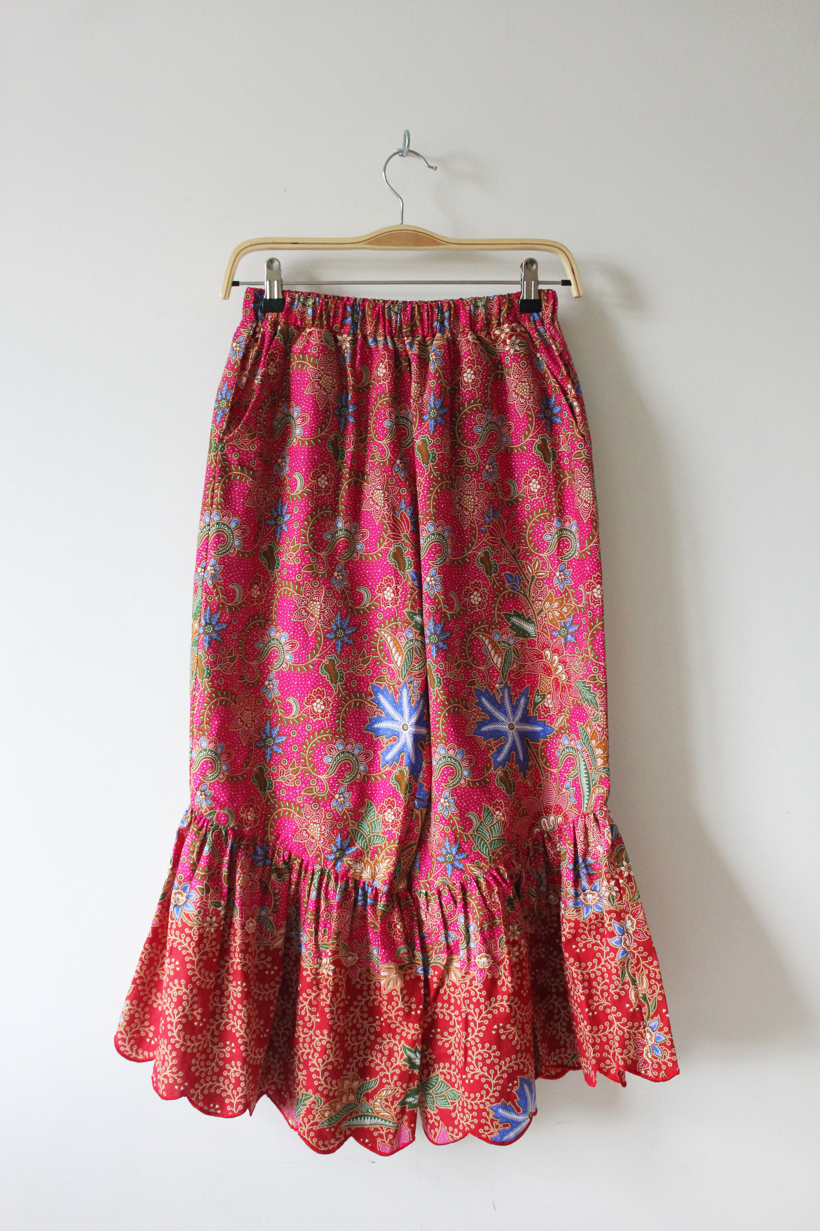 Scallop Batik Frou Pants - Samba