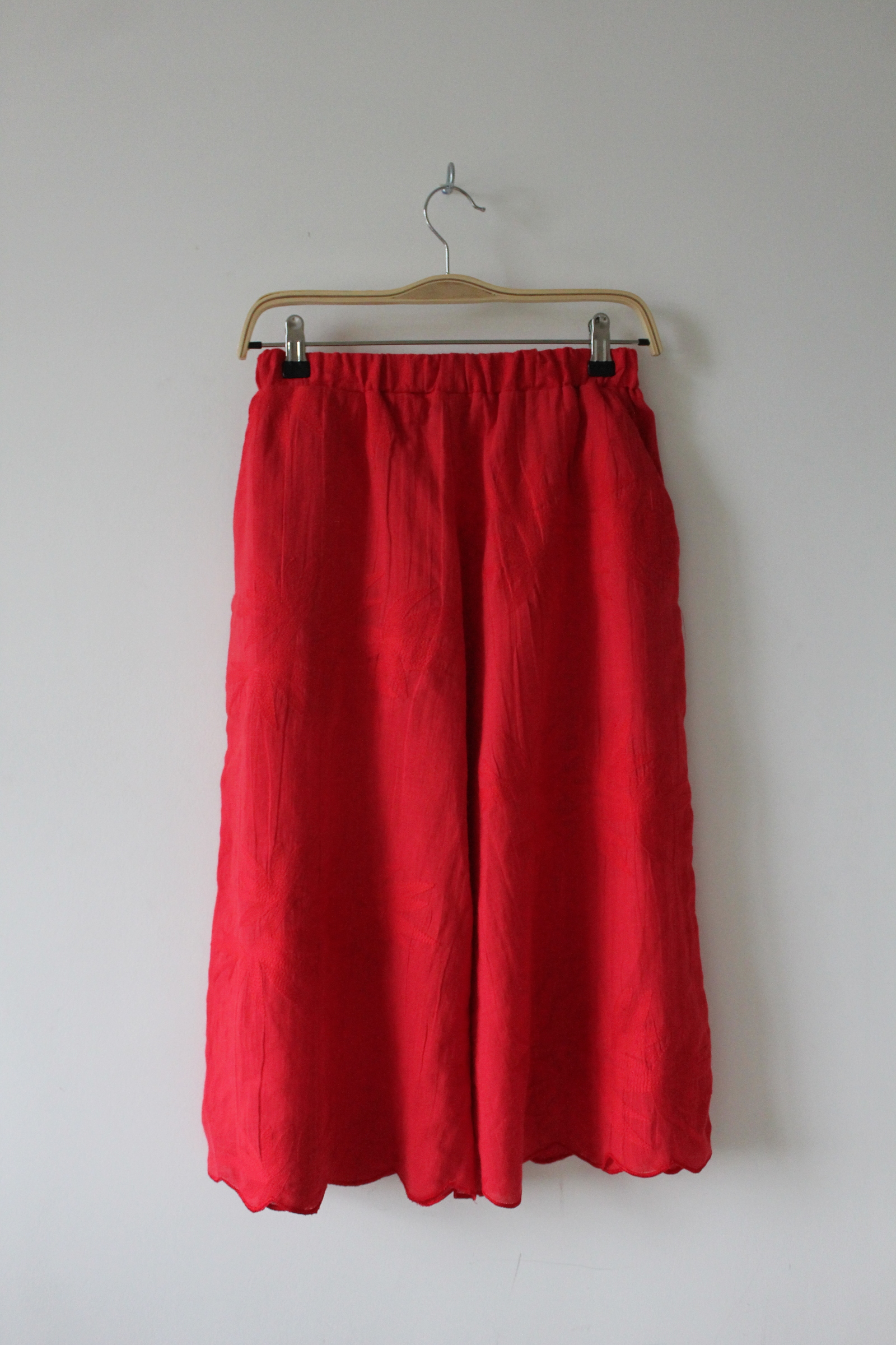 Bamboo Scallop Flare - Sunset