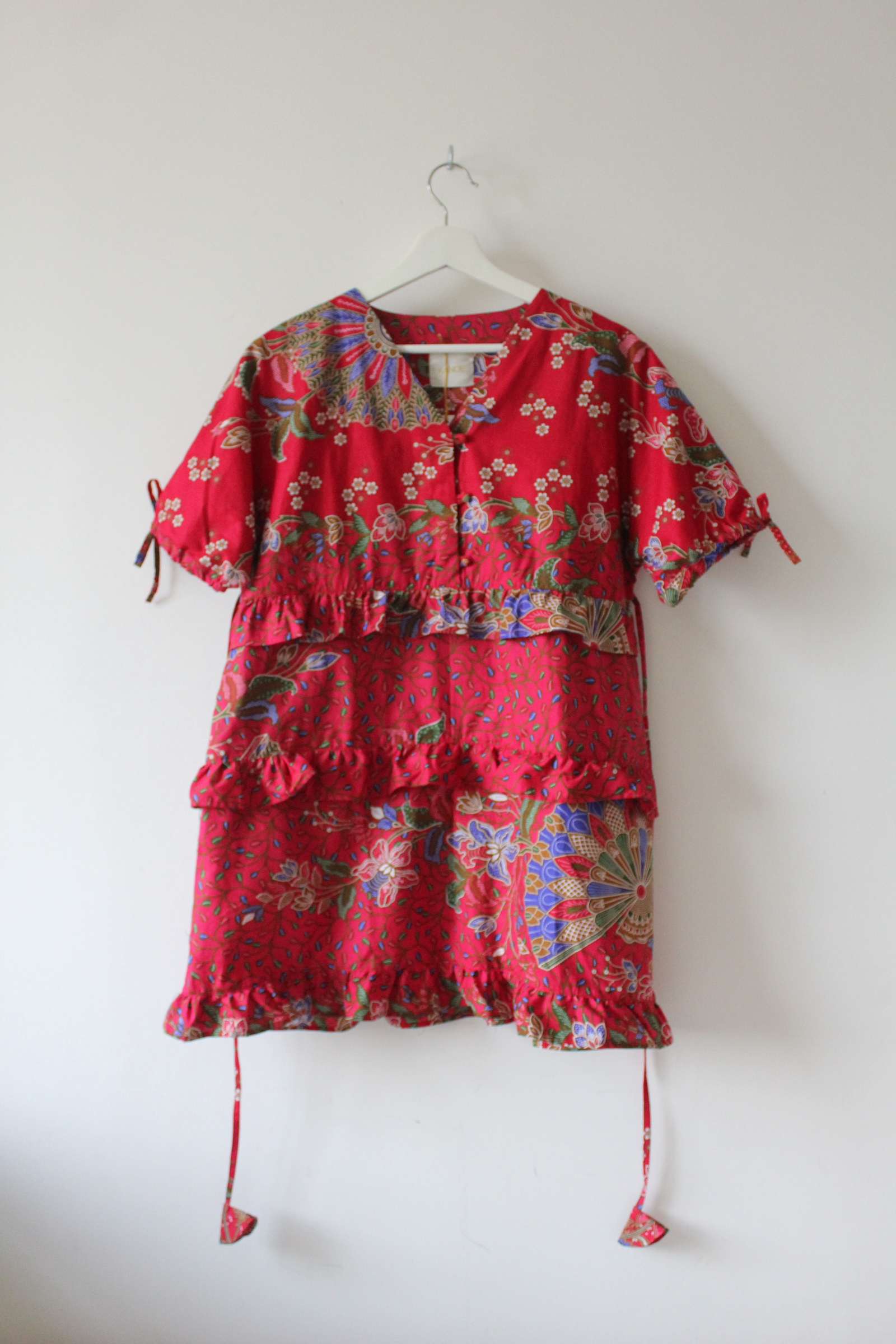 Batik Frill Dress - Fantastic