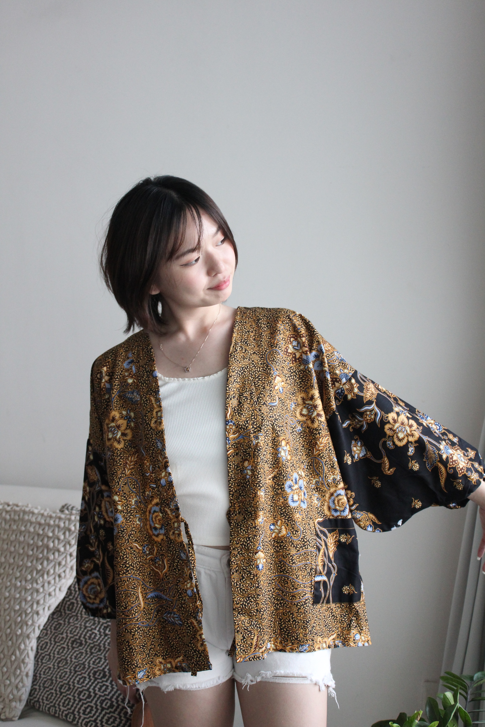 Batik Kimono - Longan