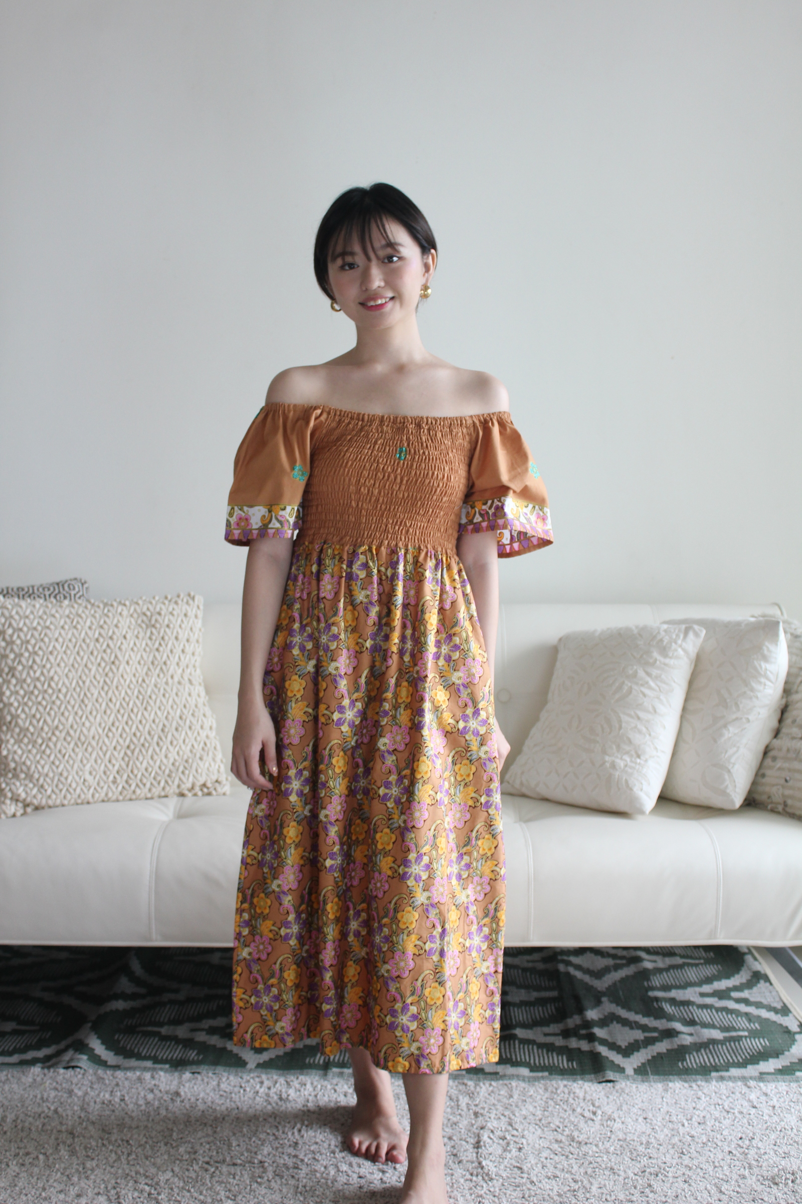Puteri Dress - Sunset Savannah