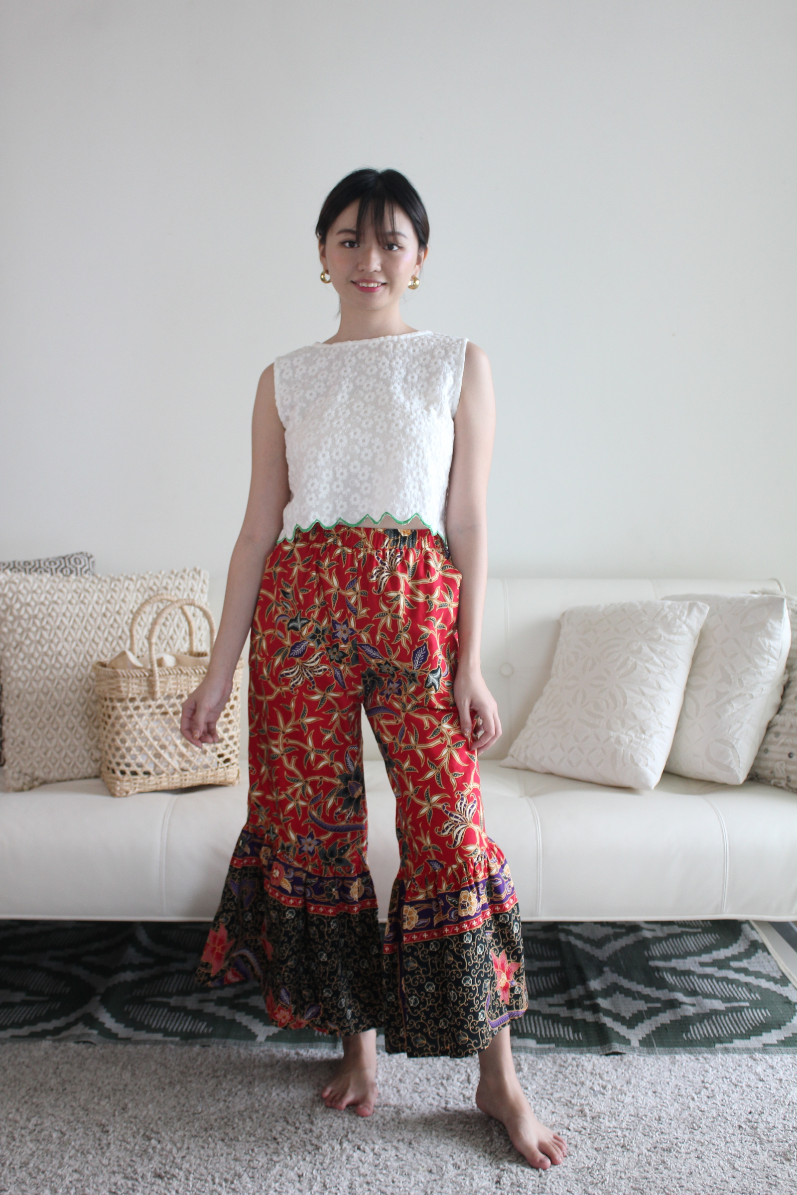 Batik Frou Pants - Rondevoue