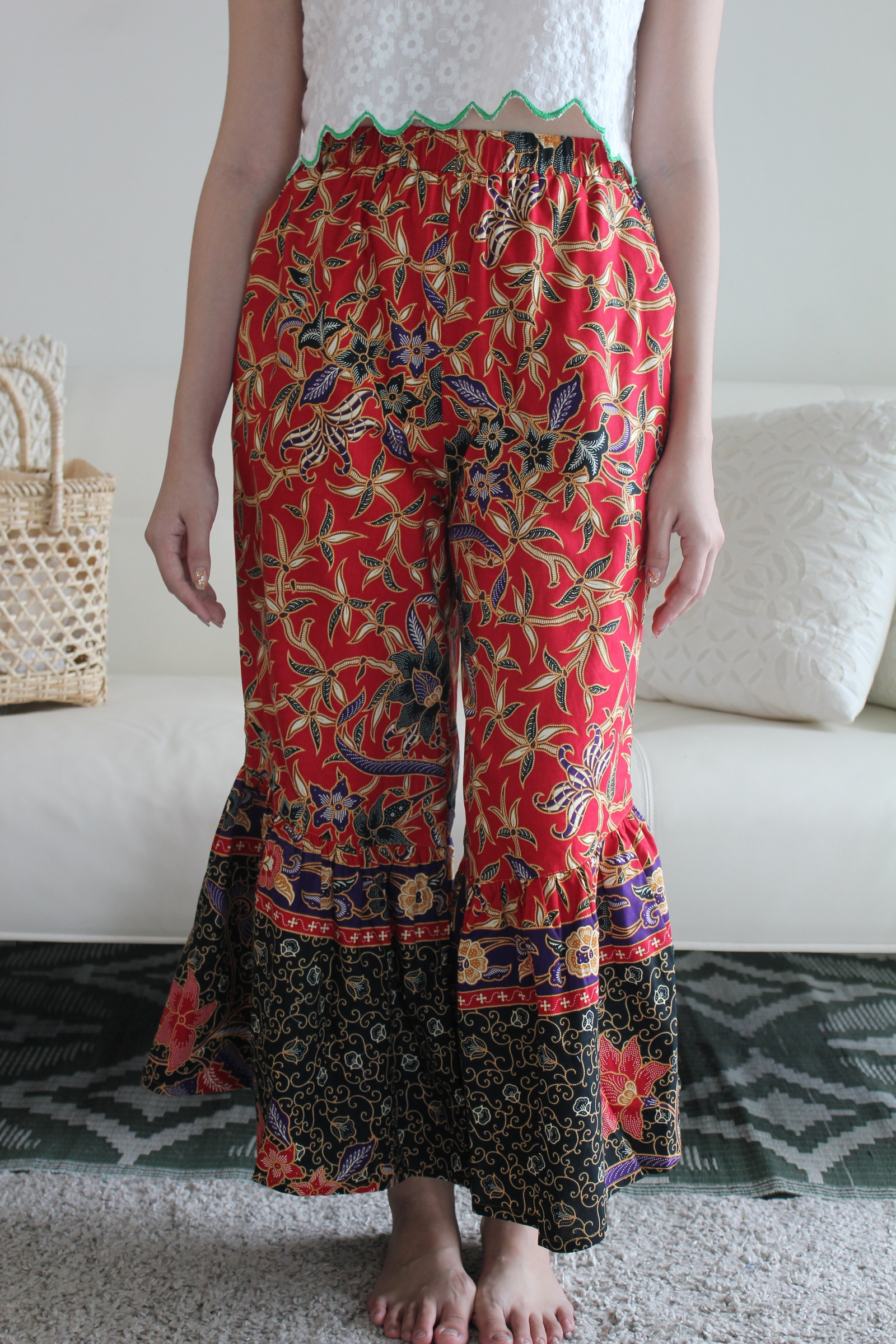 Batik Frou Pants - Rondevoue
