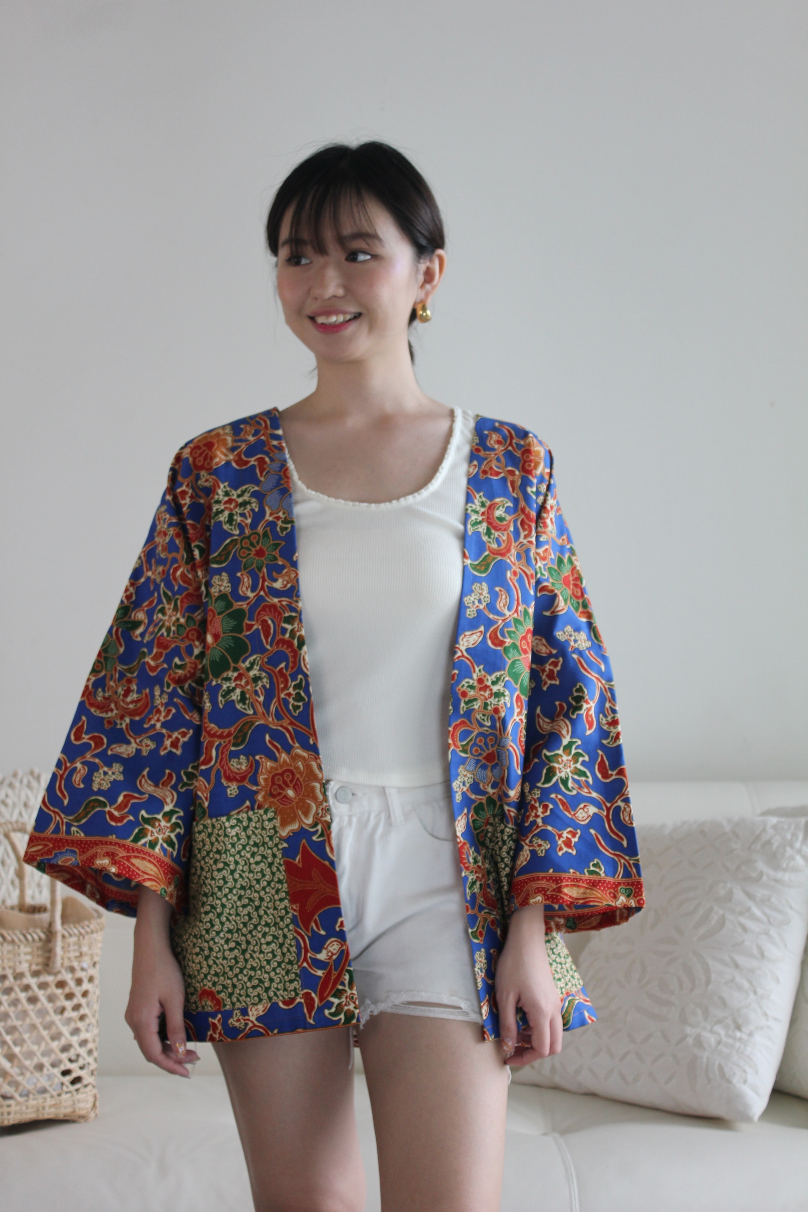Batik Kimono - Map of Nature