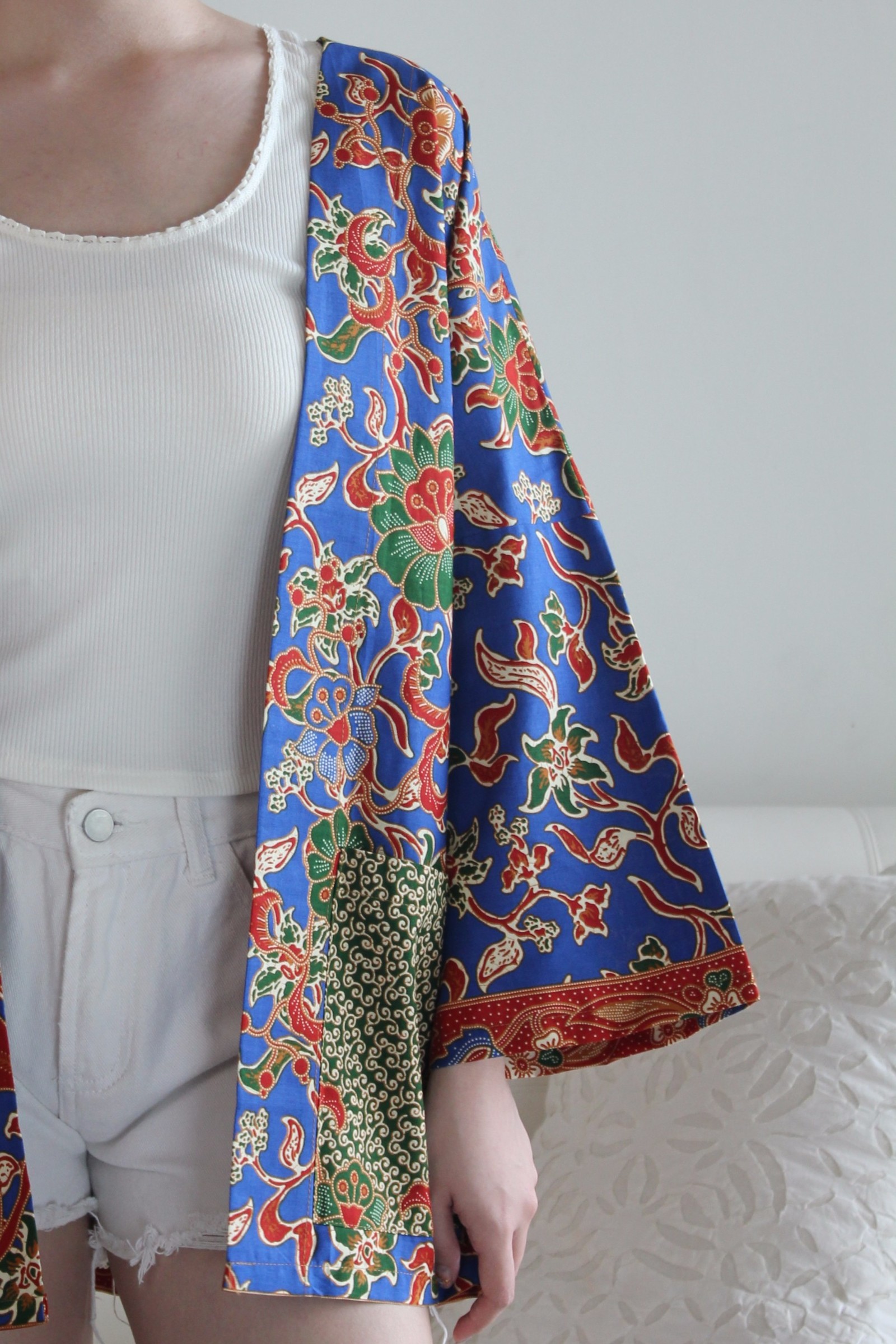 Batik Kimono - Map of Nature