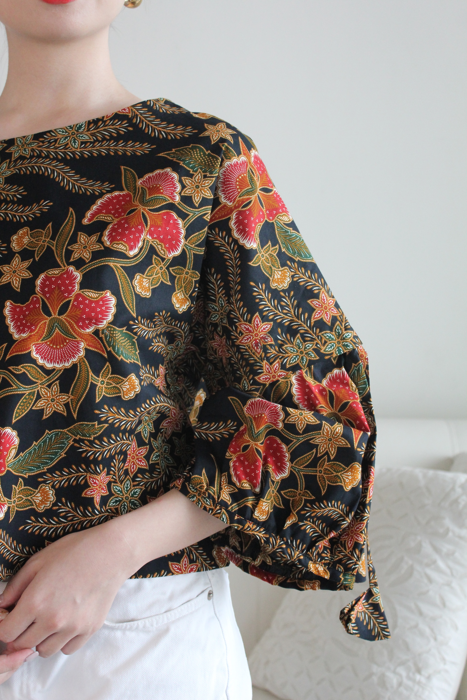 Klassik Batik Top - Royale Orchie