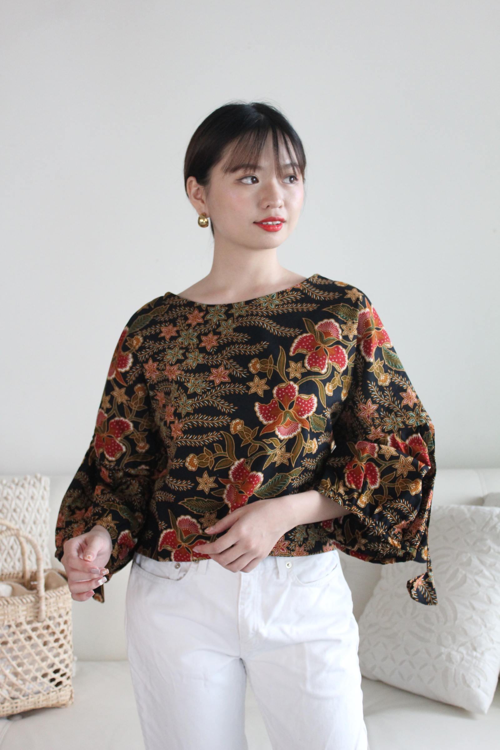 Klassik Batik Top - Royale Orchie