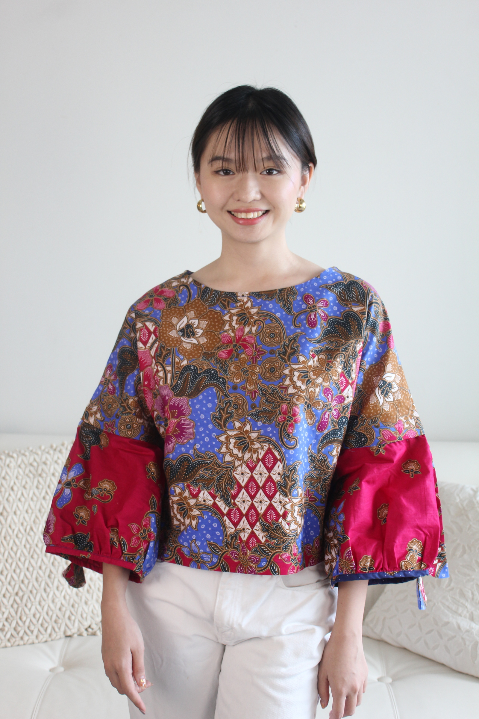 Klassik Batik Top - Morning Bloom