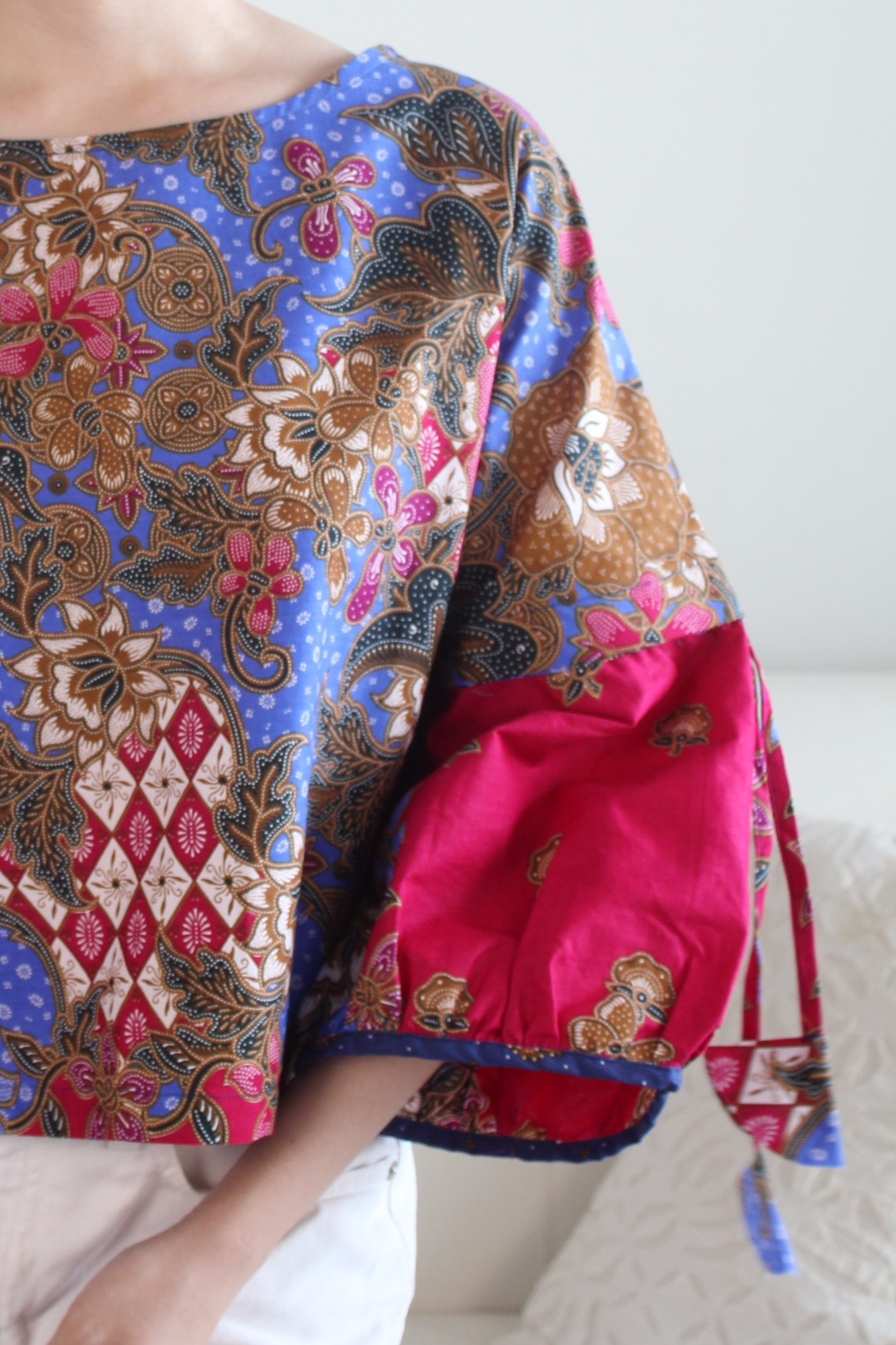 Klassik Batik Top - Morning Bloom