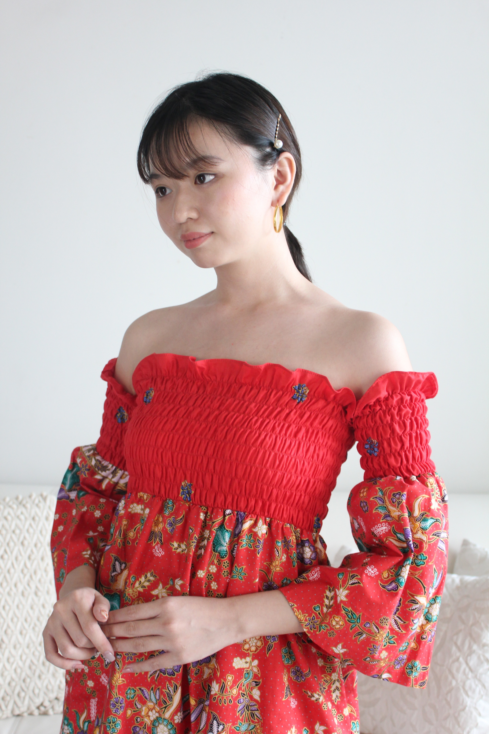 Bella Dress - Mojito (Goldline Batik)