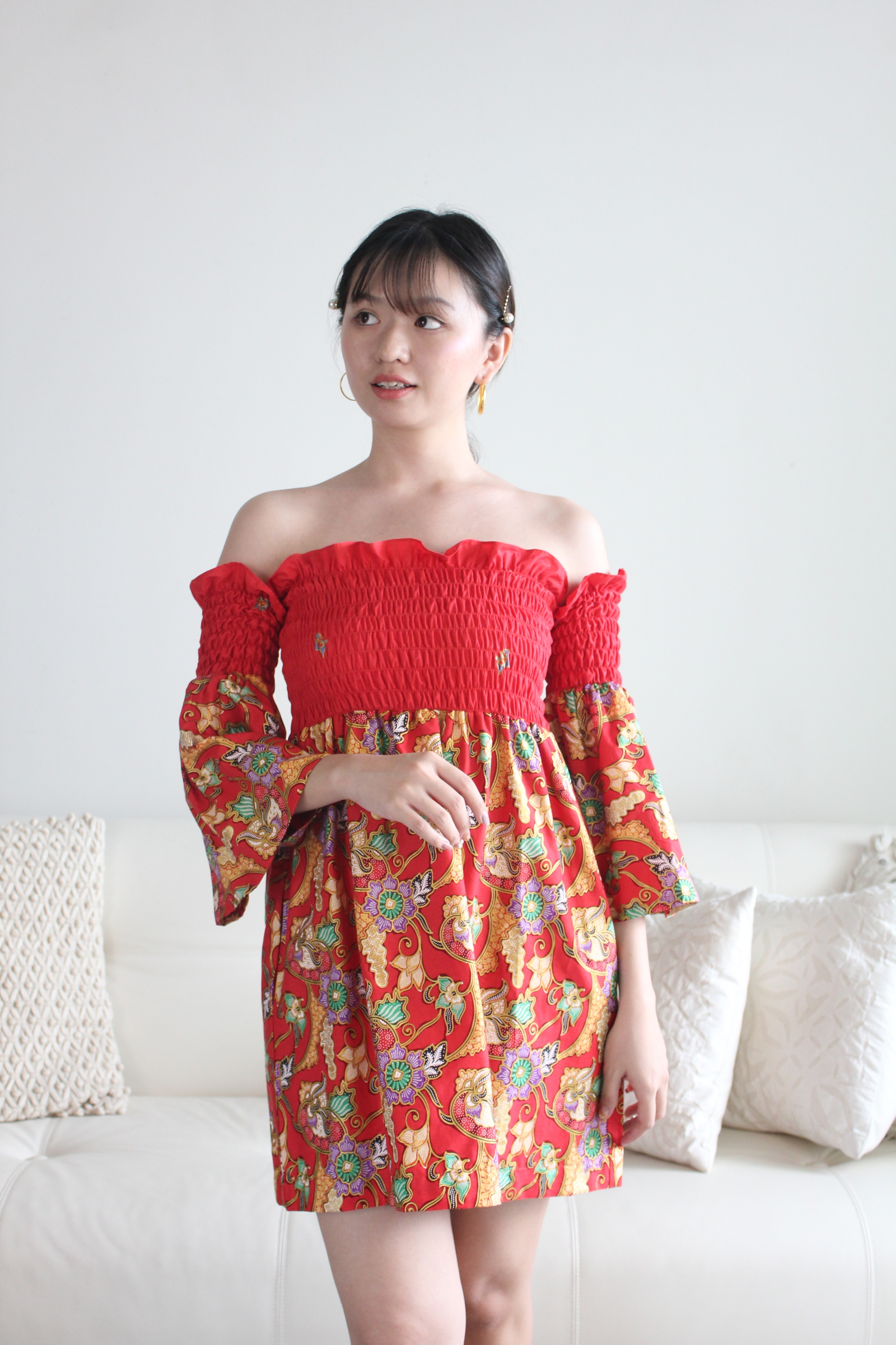 Bella Dress - Margarita (Goldline Batik)