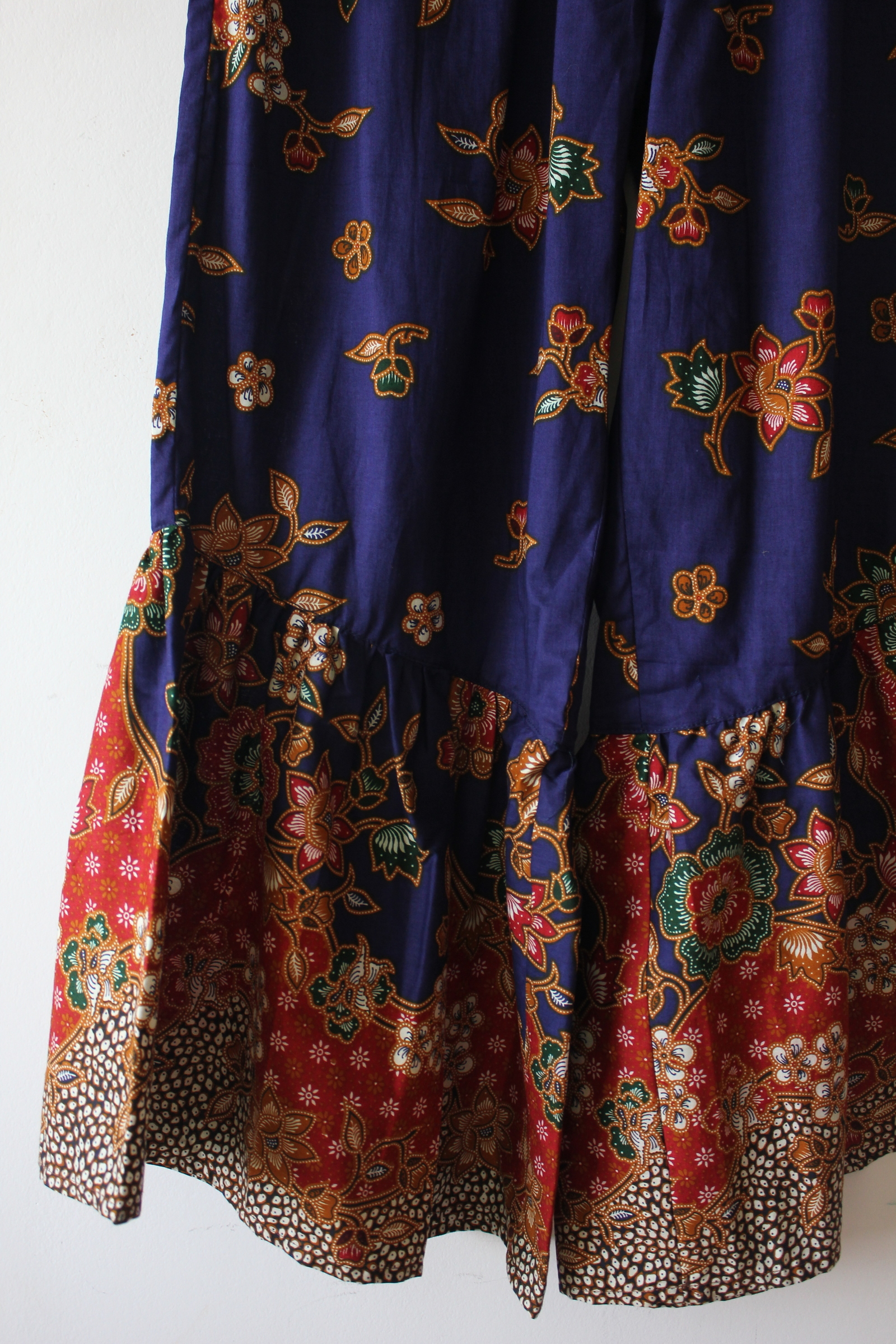 Batik Frou Pants - Blue Pea