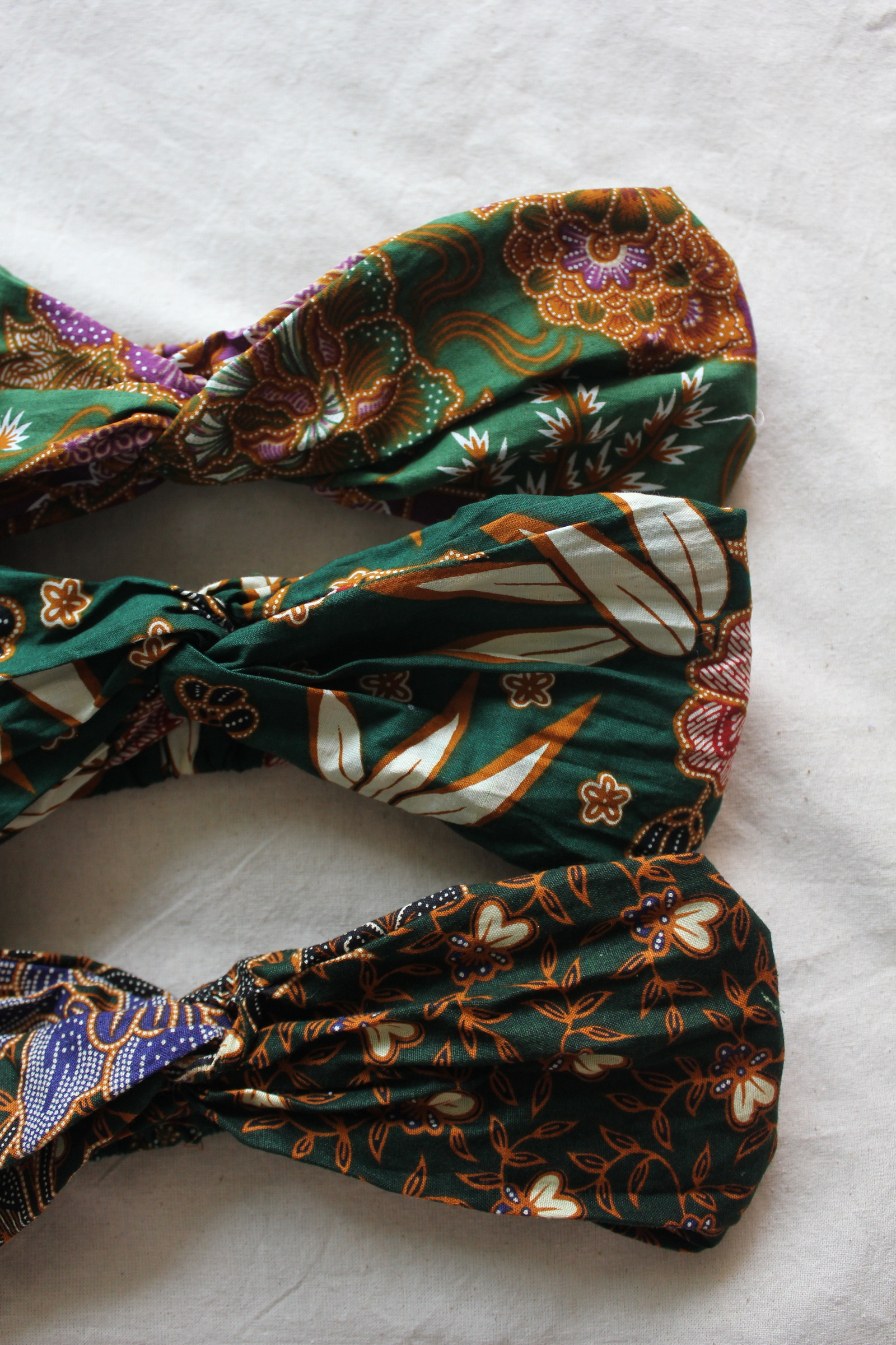 Batik Headbands - Le Verde