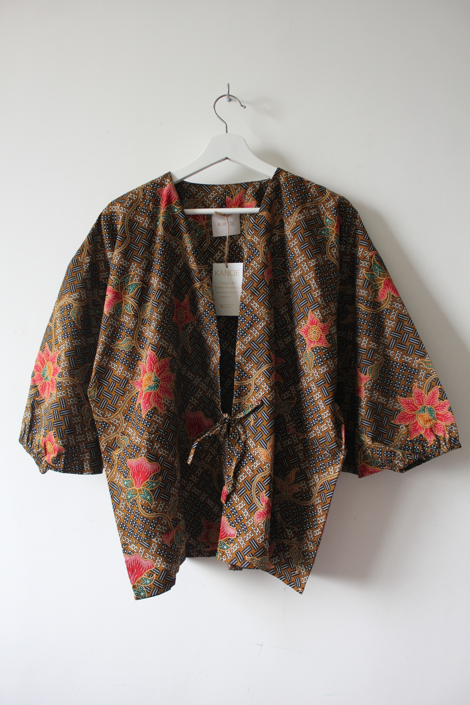 Batik Kimono Signature - Vivi ( Black )