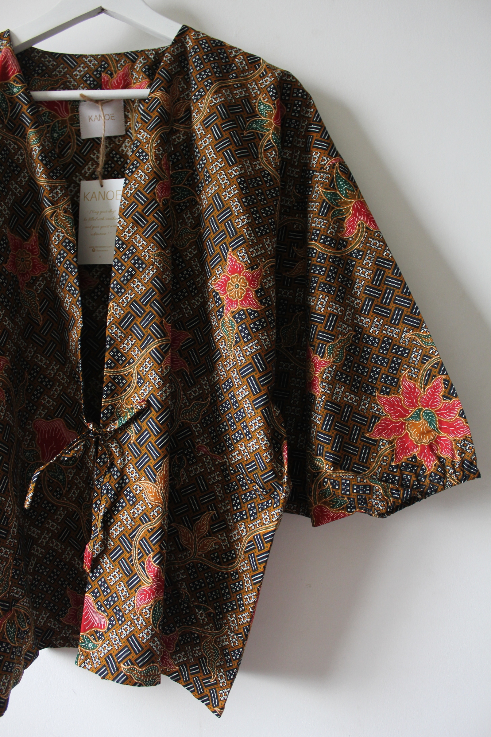 Batik Kimono Signature - Vivi ( Black )