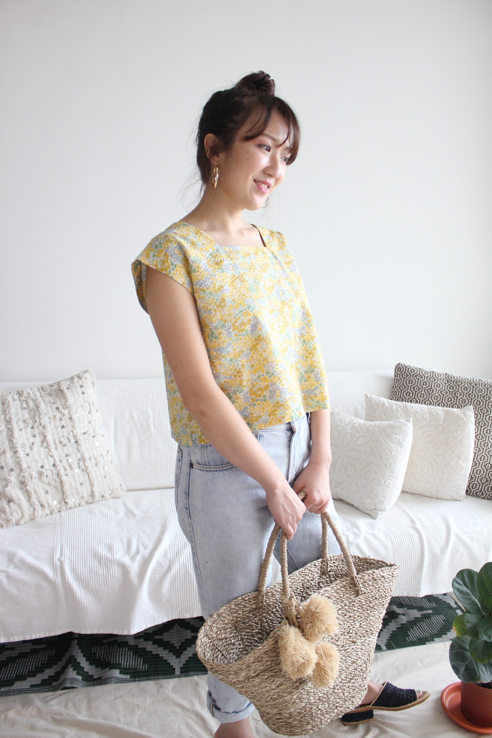 Boxy Top - Meadow