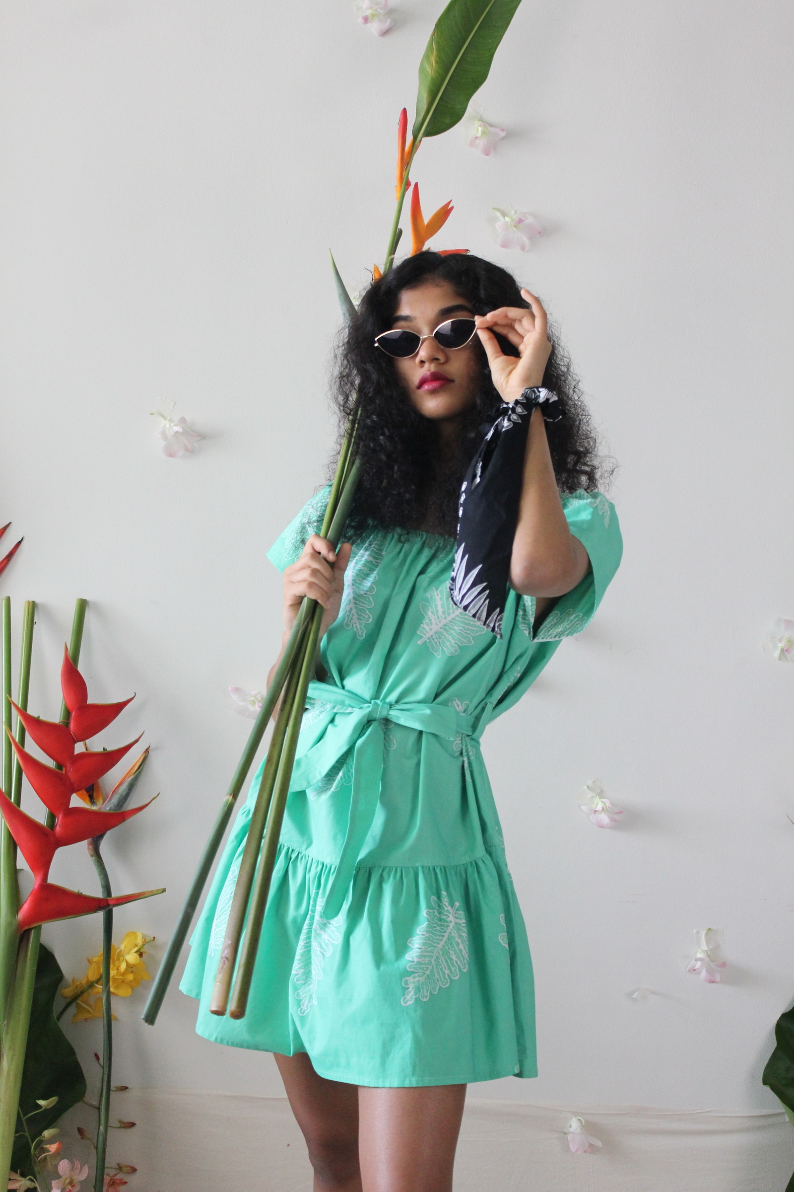 Inie Minie Dress - Paku Pandan