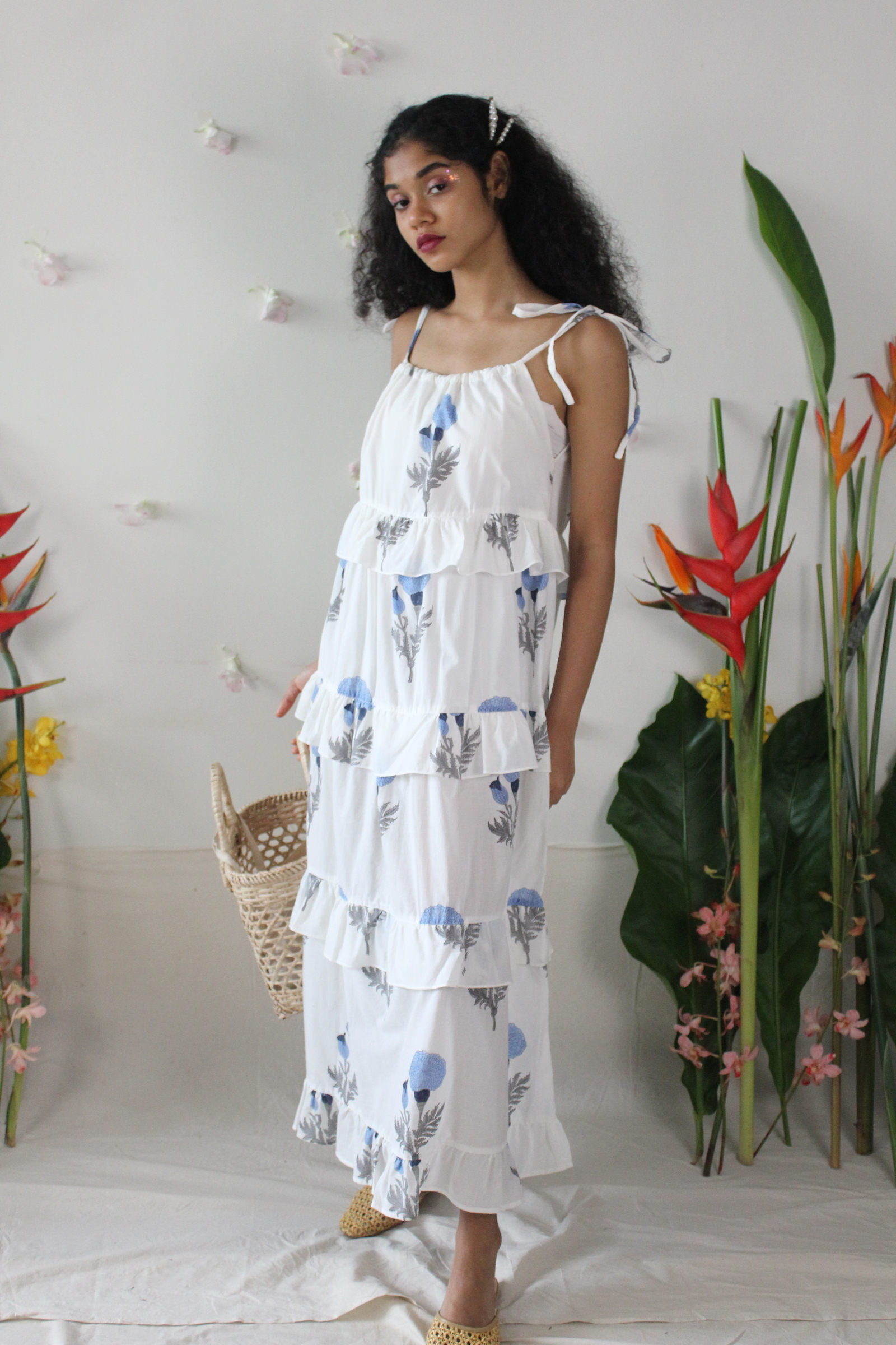 frill maxi