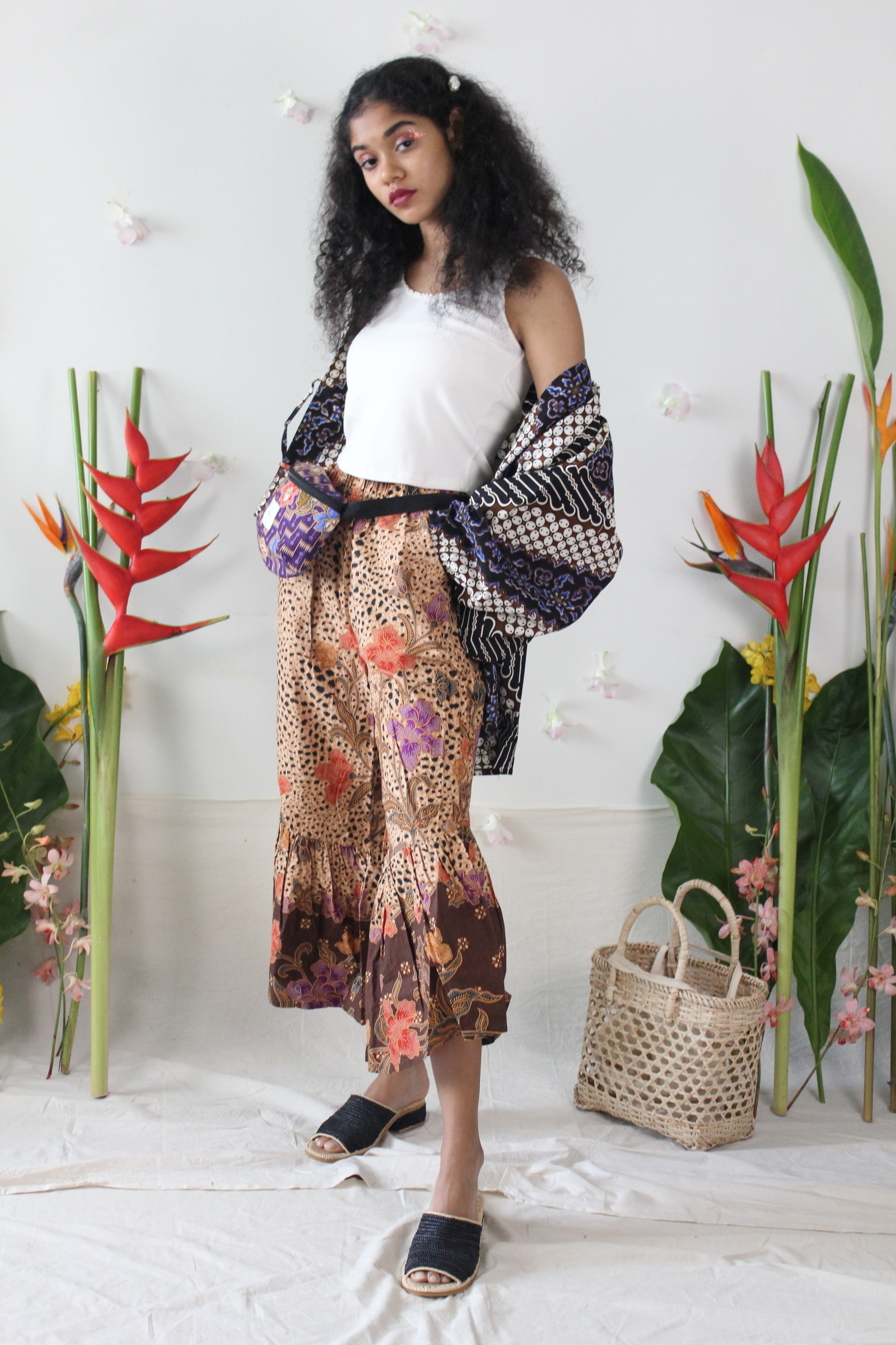 Batik Fanny Pack - Petra
