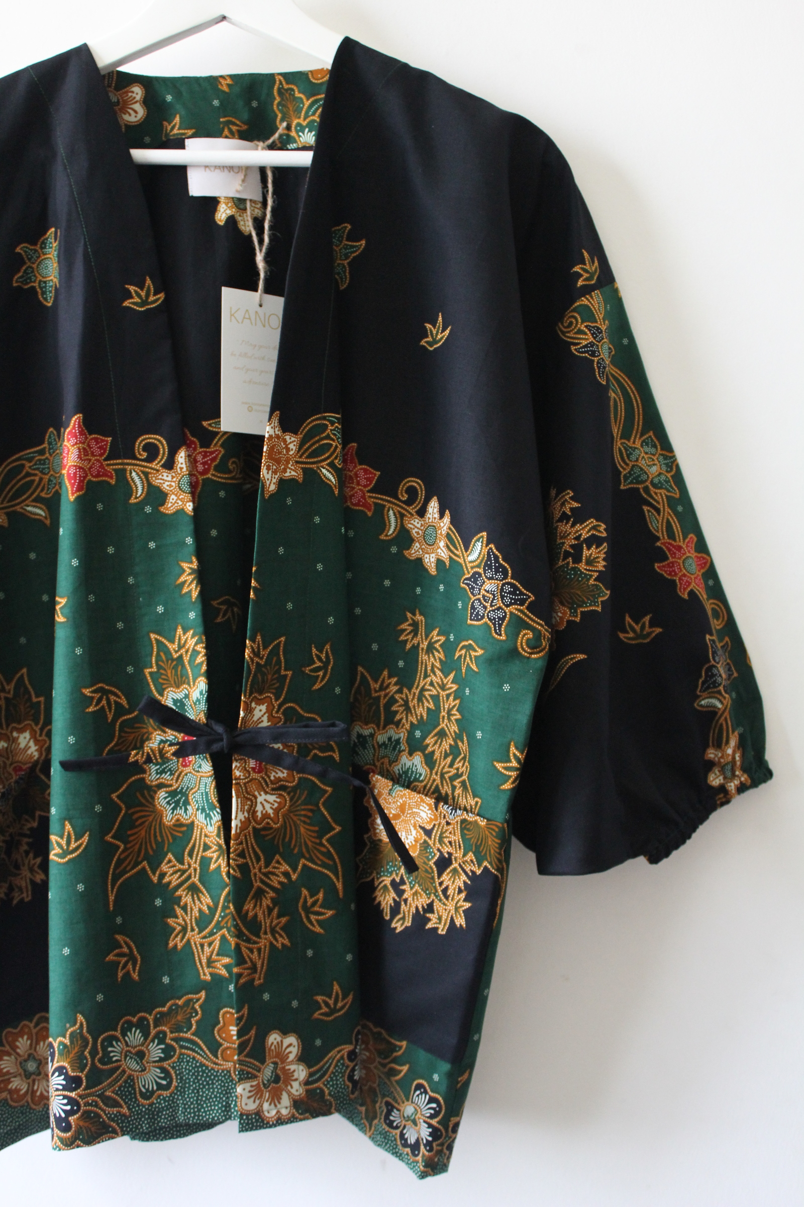 Batik Kimono Signature - Night Garden