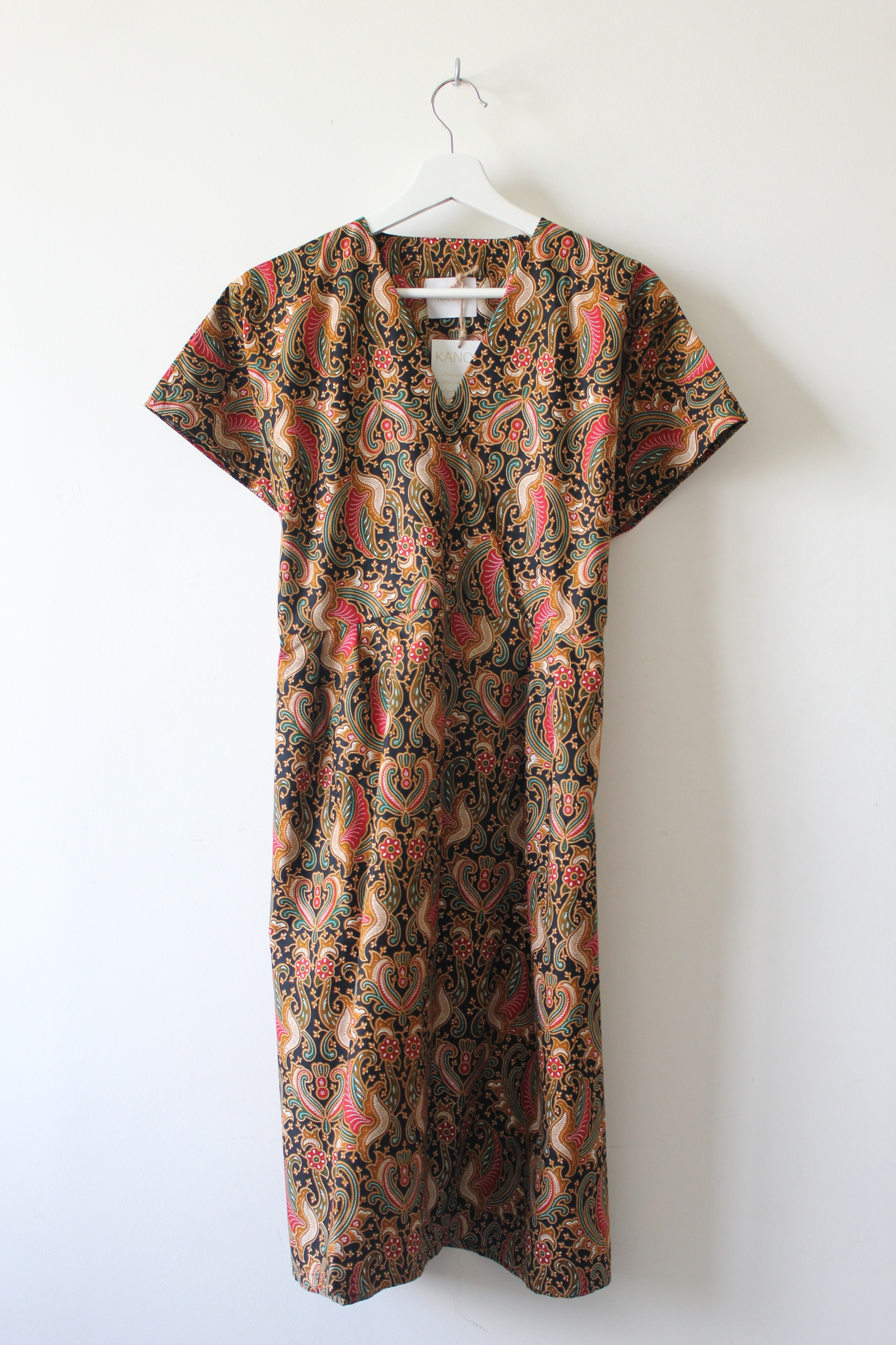 Kimono wrap dress - Leila ( Black )