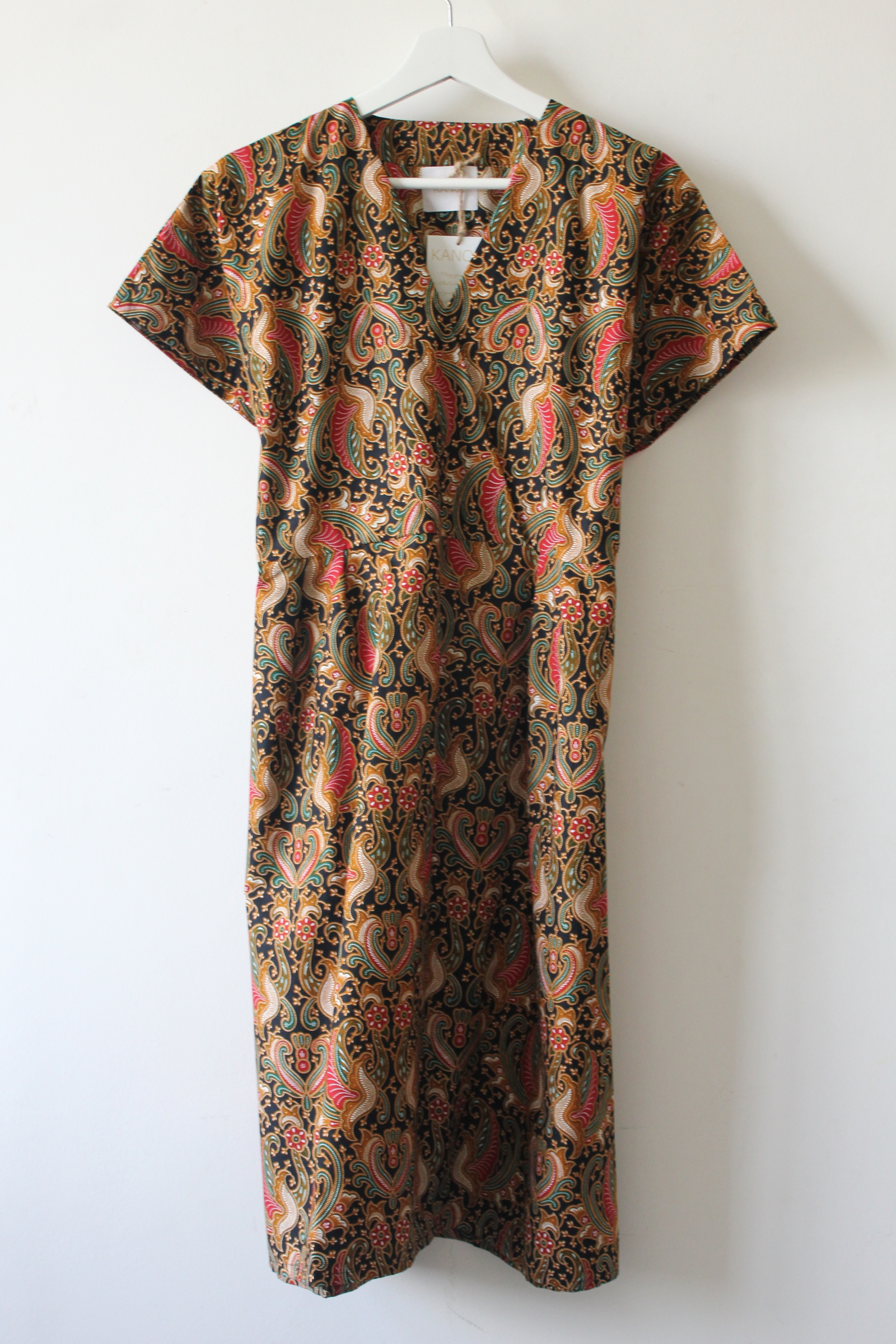 Kimono wrap dress - Leila ( Black )